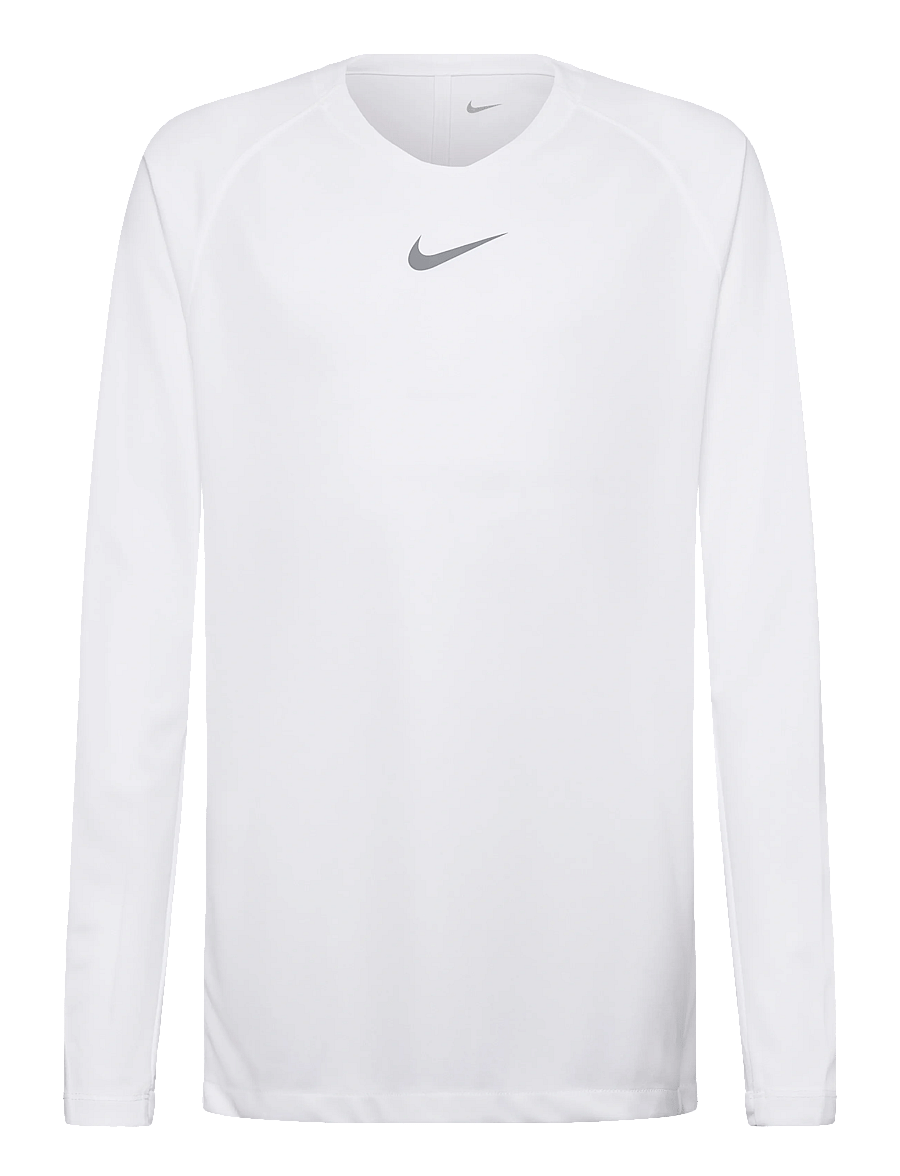 Nike - Nike DRI-FIT Park Jersey Long-Sleeved - sportstoppe - white/cool grey - 0