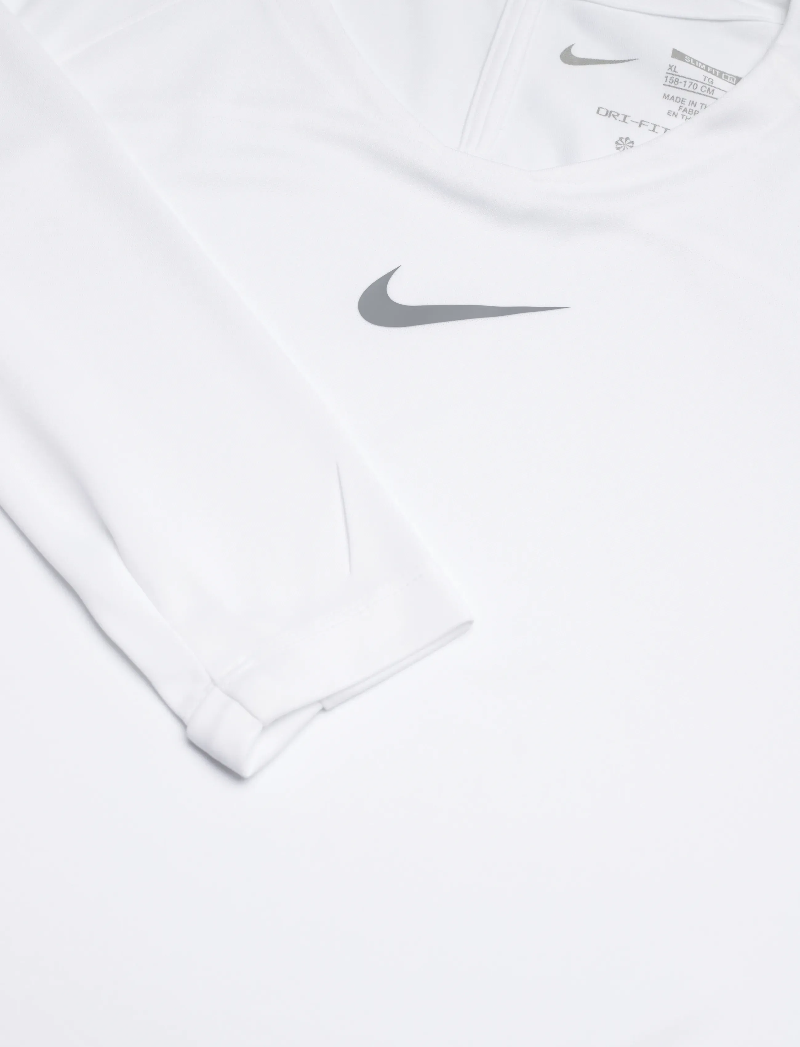 Nike - Nike DRI-FIT Park Jersey Long-Sleeved - sportstoppe - white/cool grey - 2