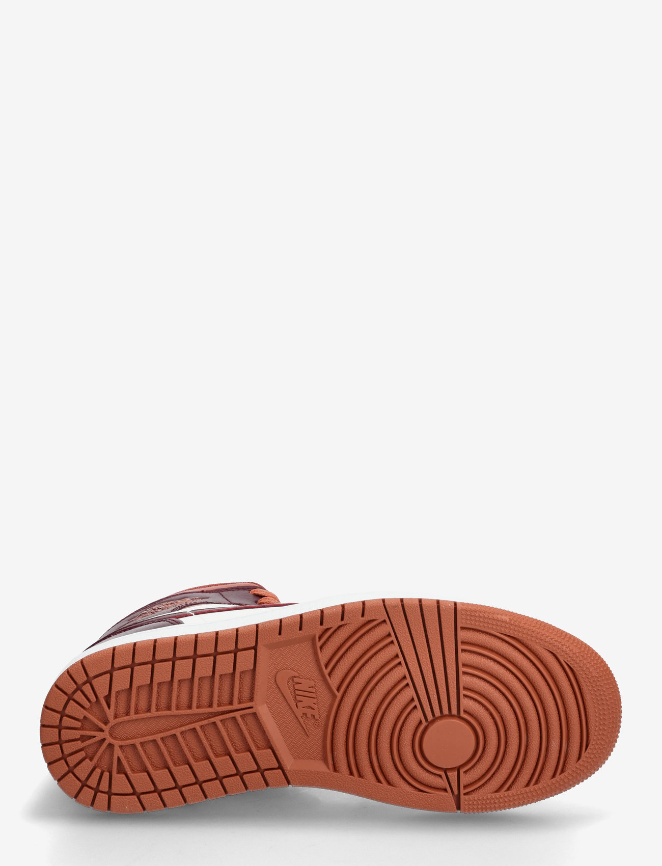 Nike - NIKE Air Jordan 1 Mid - höga sneakers - dusty peach/night maroon/sail/white - 4