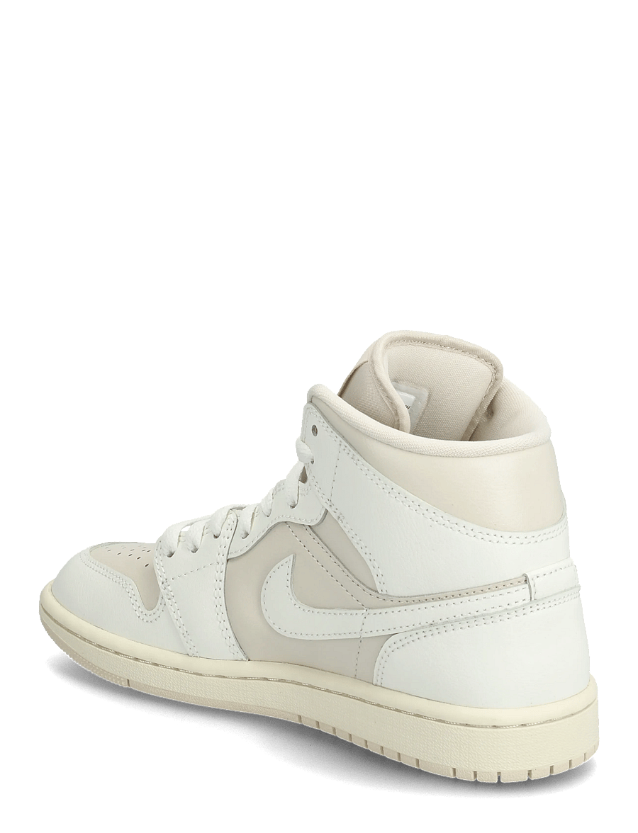 Nike - NIKE Air Jordan 1 Mid - høje sneakers - lt brown/sail/muslin - 2