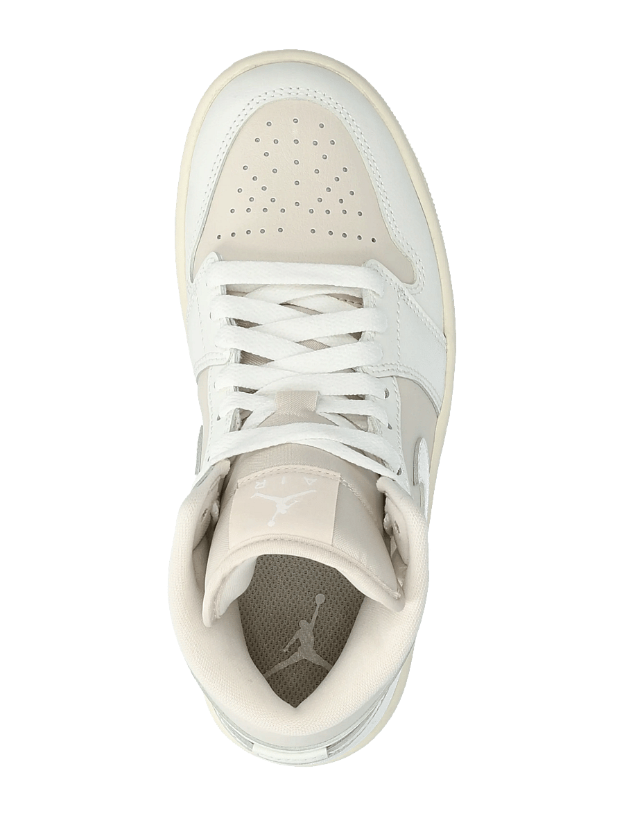 Nike - NIKE Air Jordan 1 Mid - høje sneakers - lt brown/sail/muslin - 3