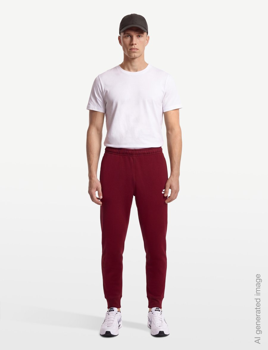 Nike - Nike Sportswear Club Fleece Jogging Pants - püksid - team red/team red/wh - 0