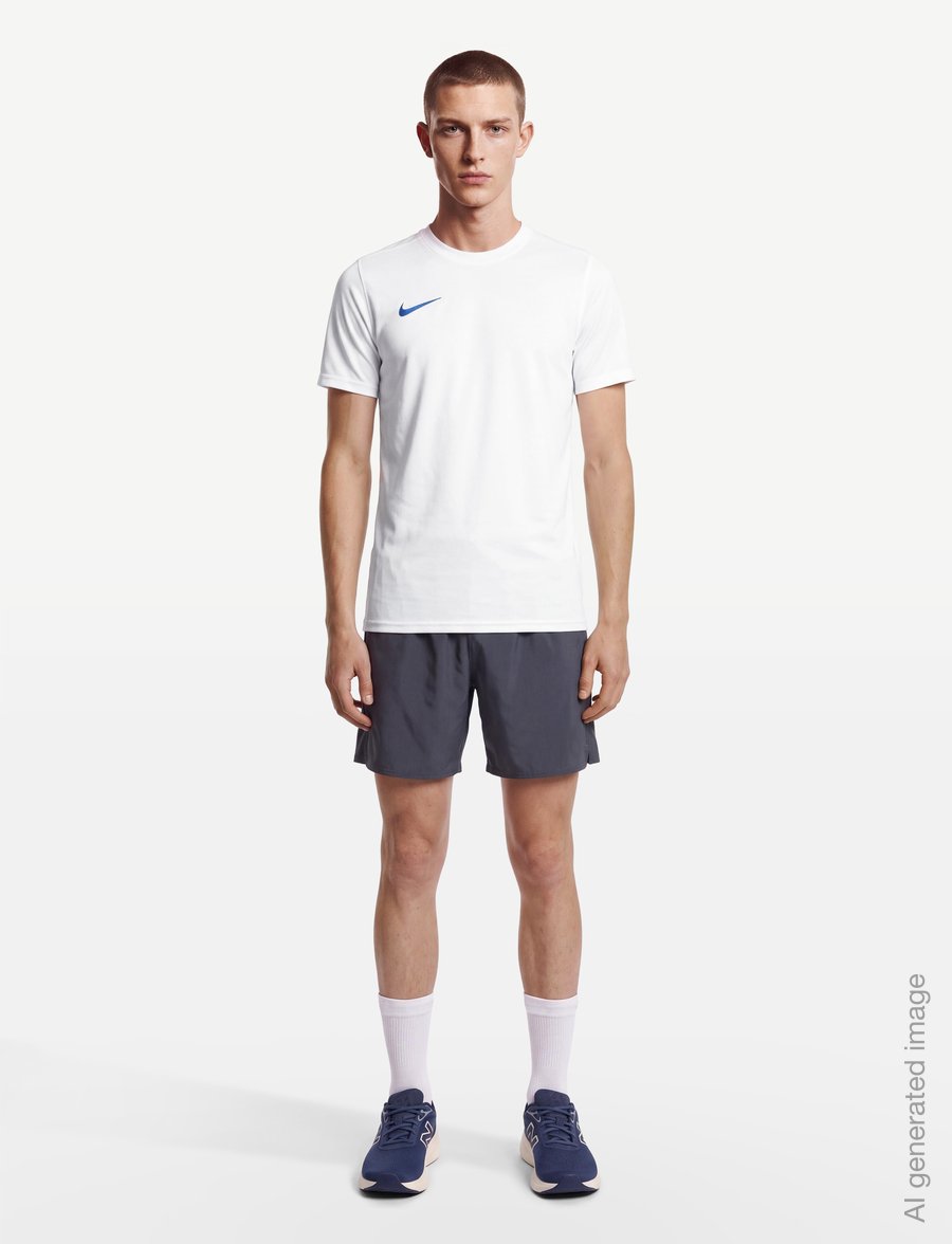 Nike - Park VII Jersey S/S - short-sleeved t-shirts - white/royal blue - 0