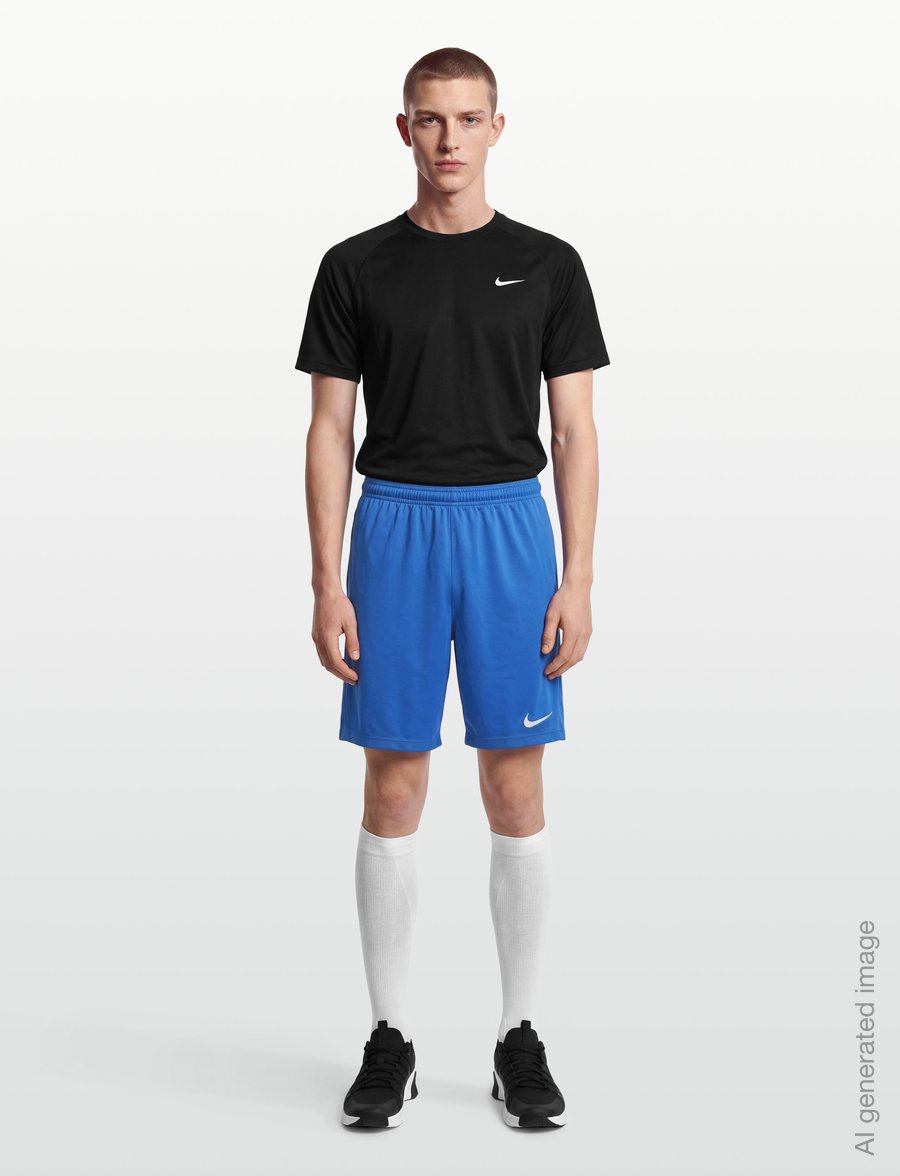 Nike - Nike Dri-FIT Park 3 Sports Pants Men - training shorts - royal blue/white - 0