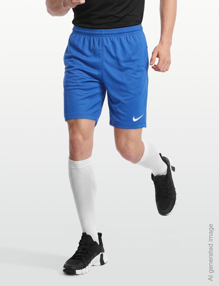 Nike - Nike Dri-FIT Park 3 Sports Pants Men - training shorts - royal blue/white - 3