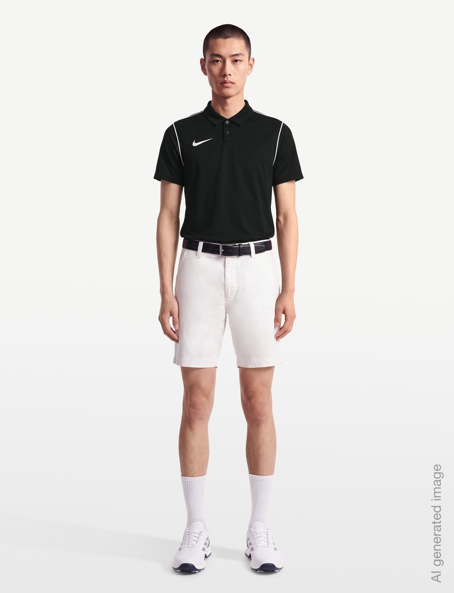 Nike - Nike Dri-FIT Park T-Shirt Men - polos - black/white/white - 0