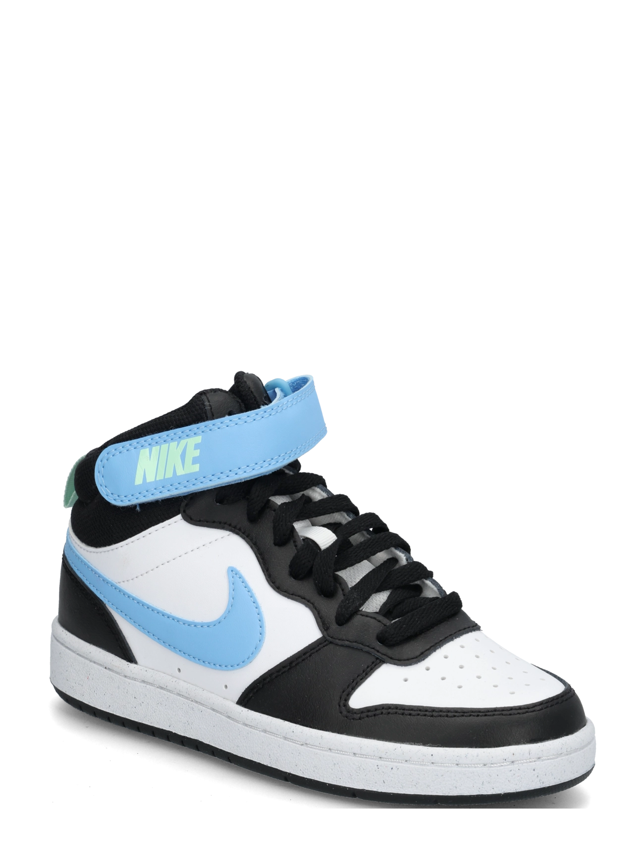 Nike COURT BOROUGH MID 2 (GS) - Neuheiten - WHITE/FOOTBALL BLUE-BLACK-ARCT / black