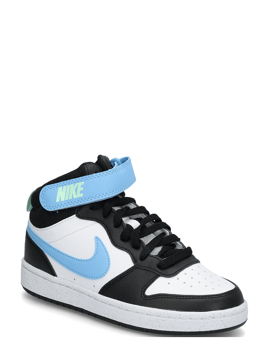 Nike - COURT BOROUGH MID 2 (GS) - madala säärega tossud - white/football blue-black-arct - 0