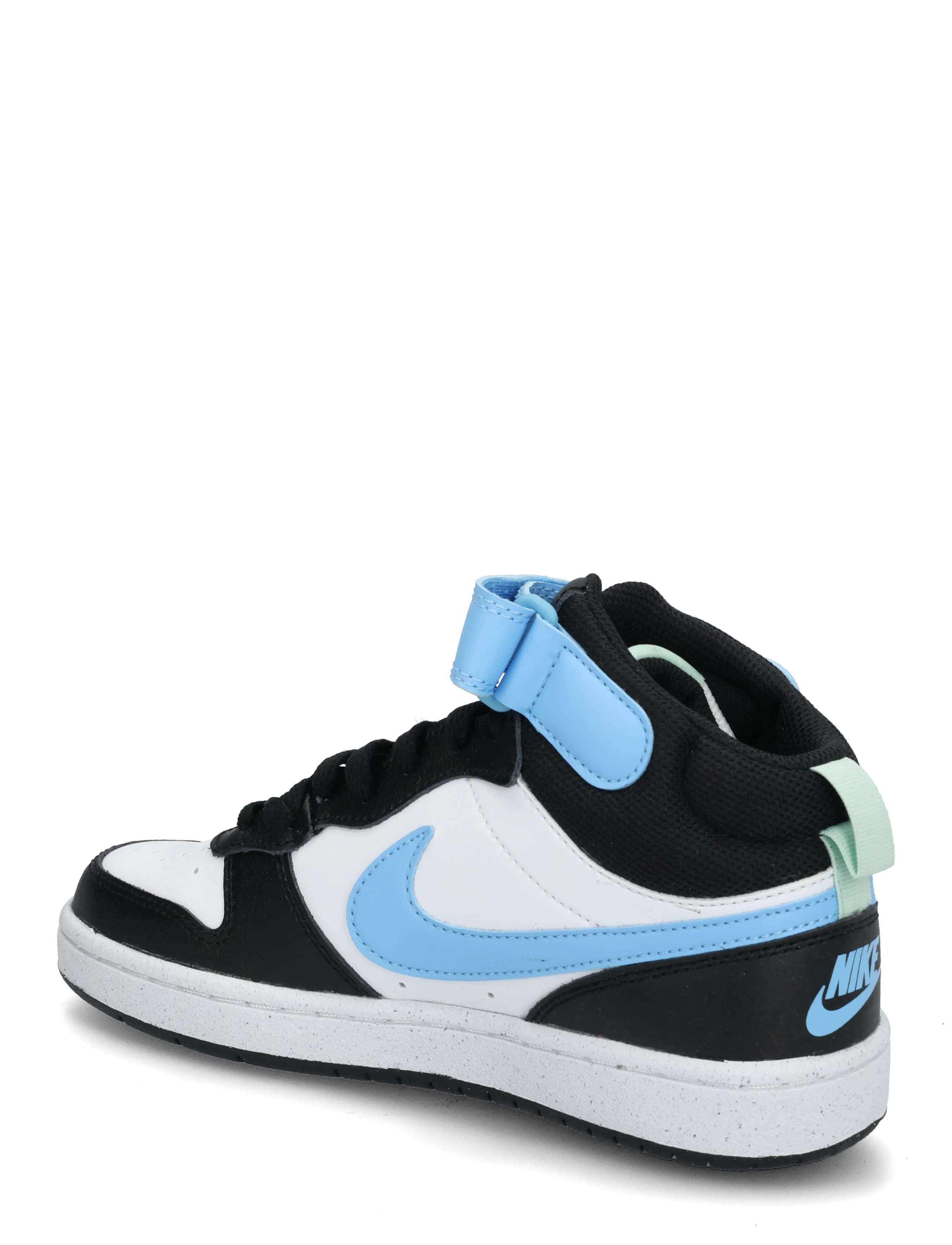 Nike - COURT BOROUGH MID 2 (GS) - herbstersparnisse - white/football blue-black-arct - 1