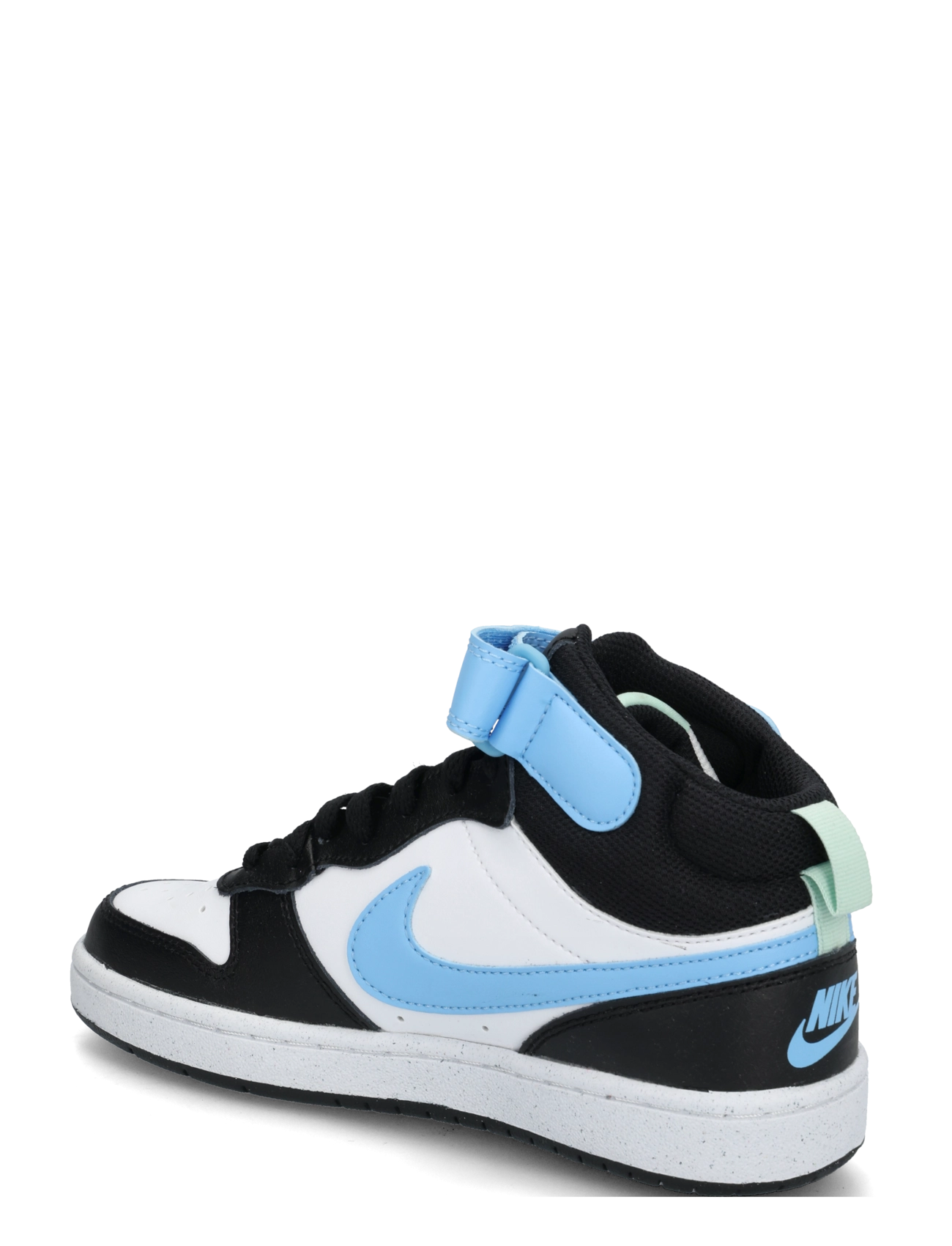 Nike - COURT BOROUGH MID 2 (GS) - white/football blue-black-arct - 1
