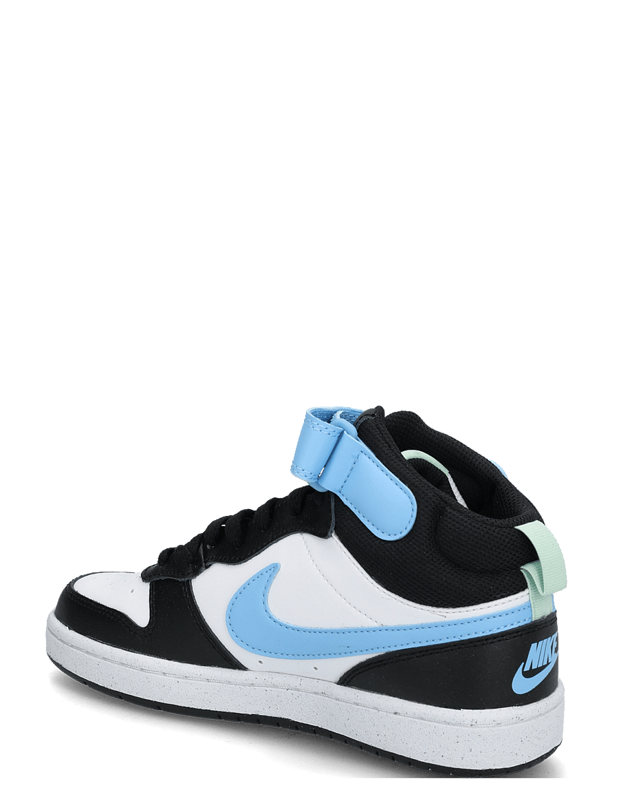 Nike - COURT BOROUGH MID 2 (GS) - madala säärega tossud - white/football blue-black-arct - 1