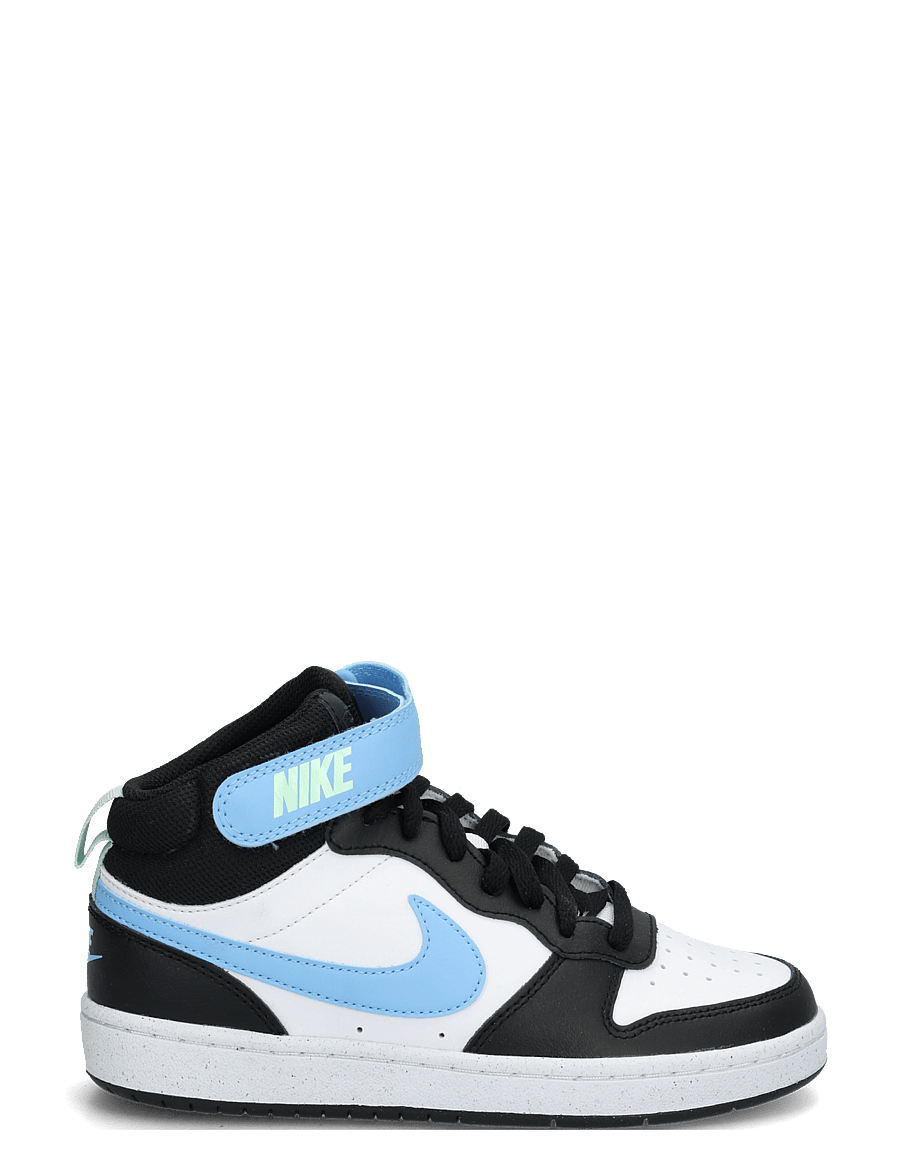 Nike - COURT BOROUGH MID 2 (GS) - madala säärega tossud - white/football blue-black-arct - 2