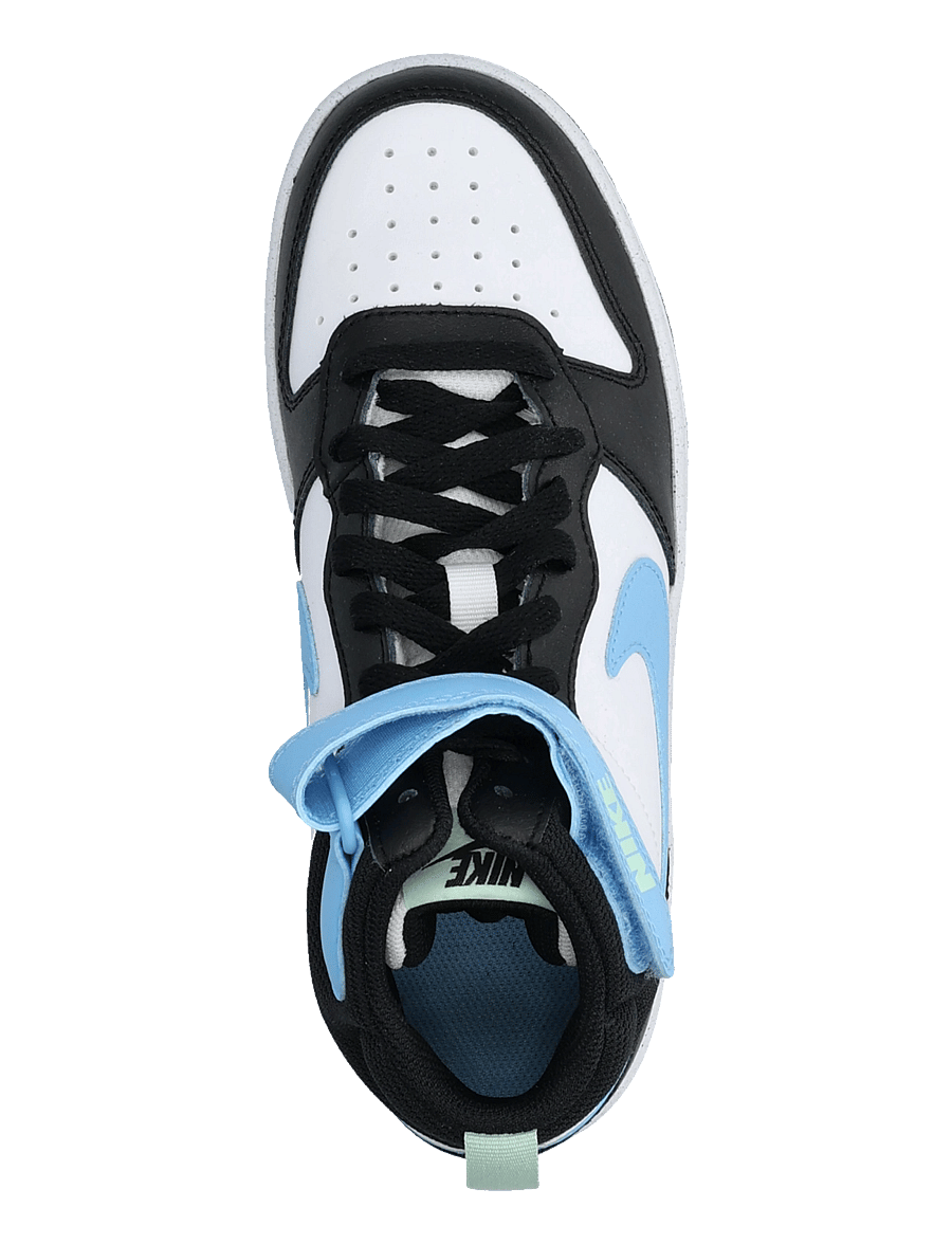 Nike - COURT BOROUGH MID 2 (GS) - madala säärega tossud - white/football blue-black-arct - 3