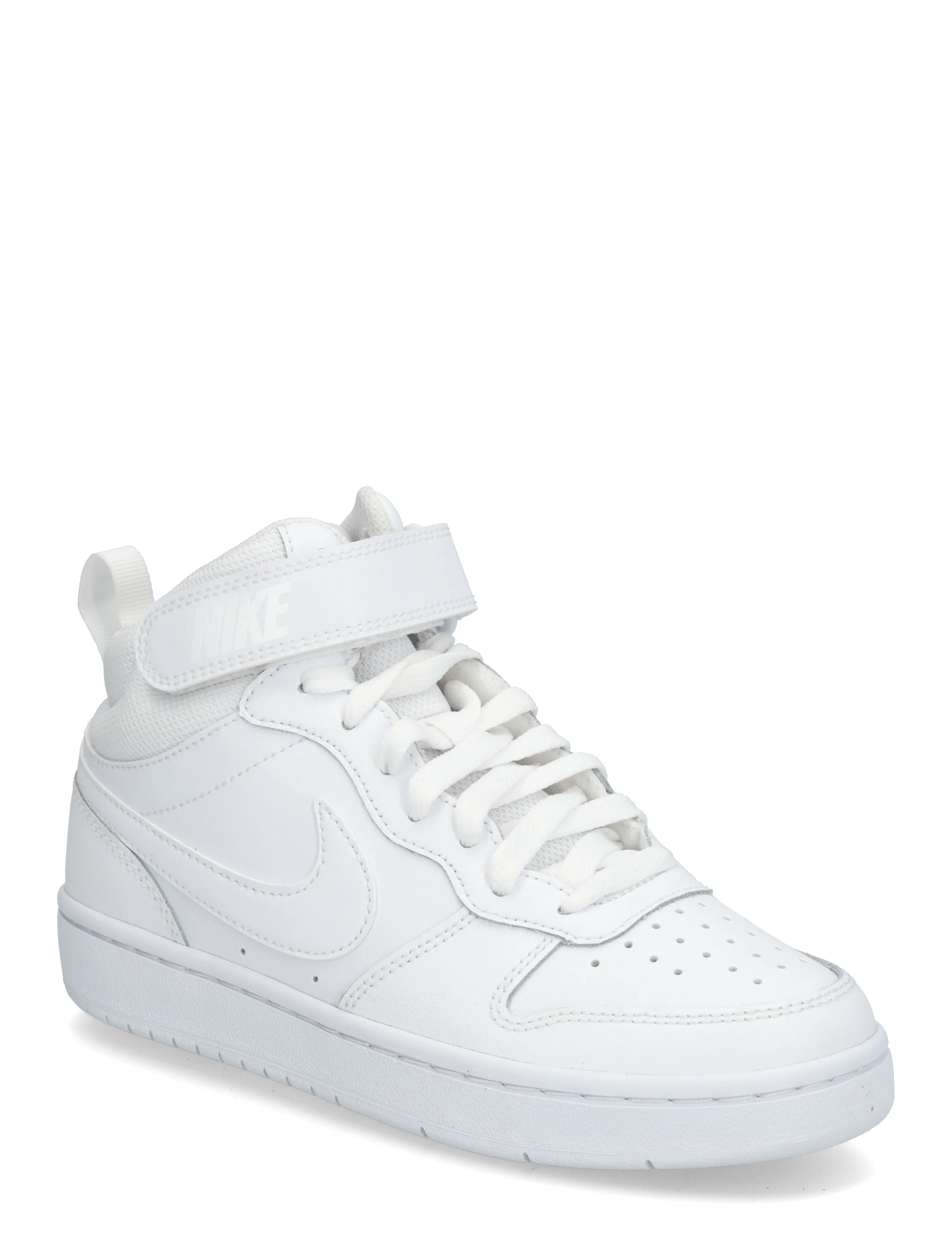 Nike COURT BOROUGH MID 2 (GS) - Schuhe - WHITE/WHITE-WHITE / white