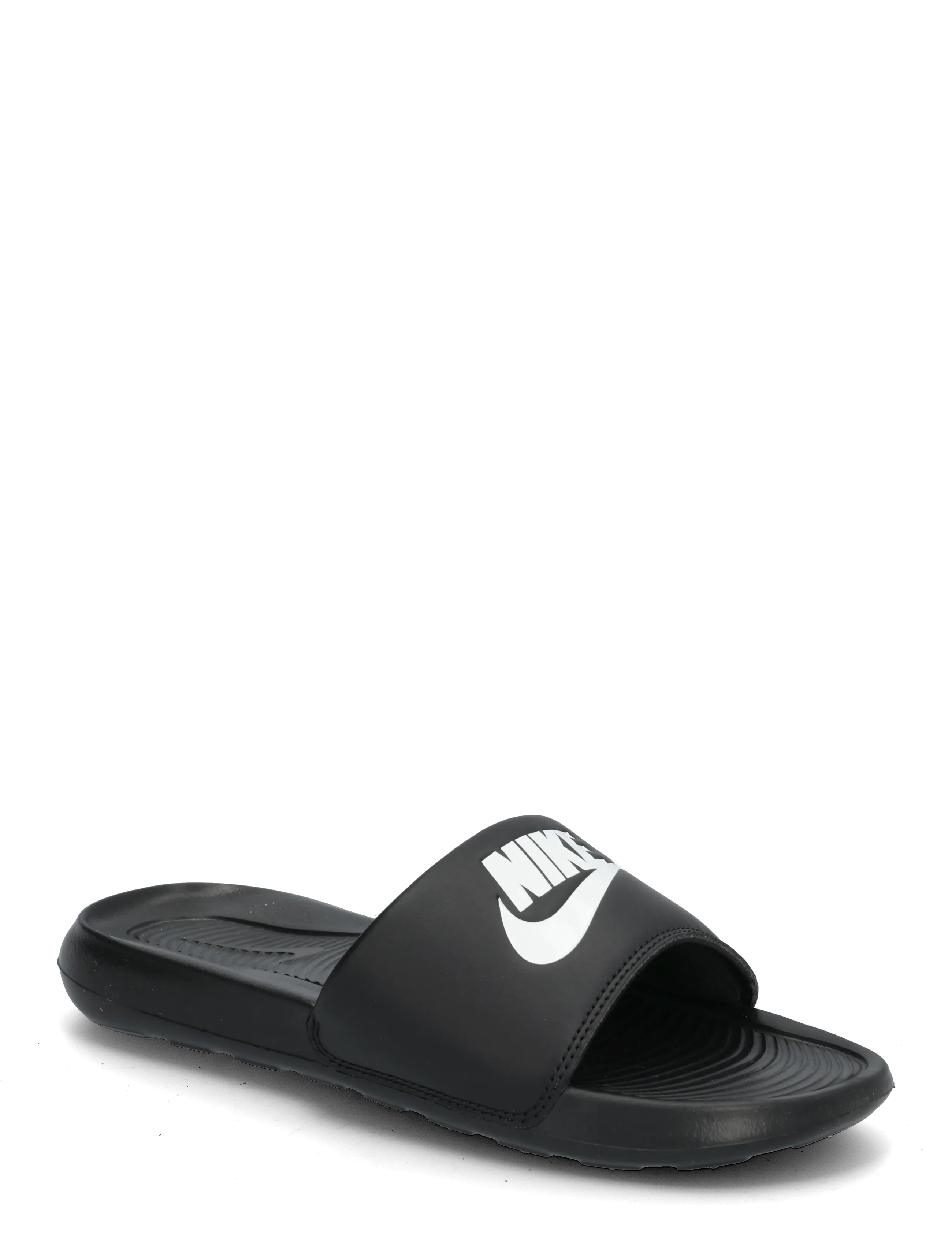 Nike W NIKE VICTORI ONE SLIDE - Sandaalid ja sussid - BLACK/WHITE-BLACK / black