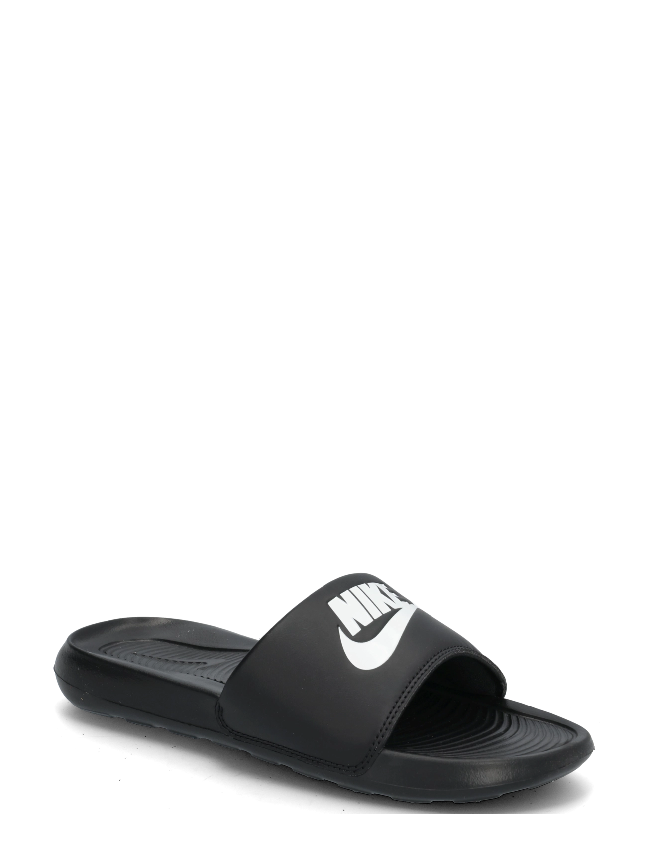Nike W NIKE VICTORI ONE SLIDE - Schuhe - BLACK/WHITE-BLACK / black