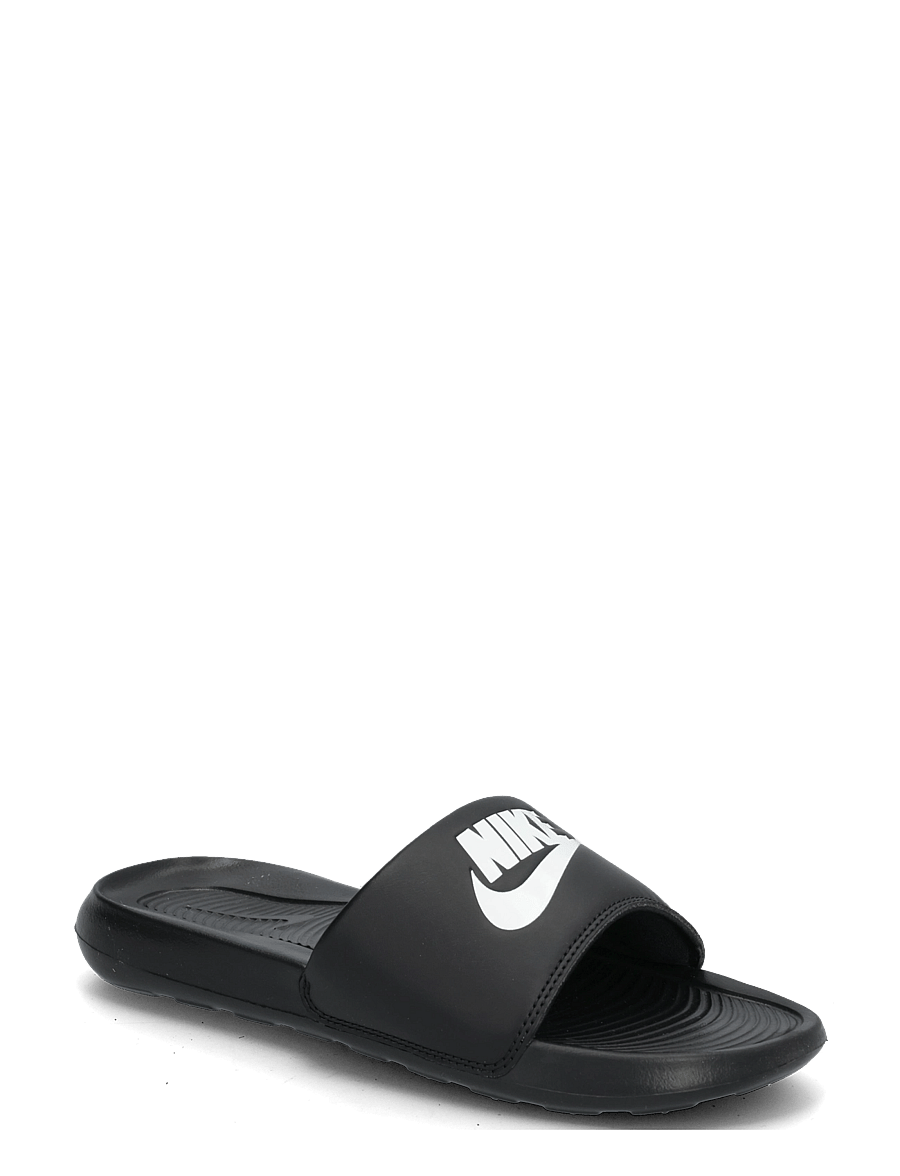 Nike - W NIKE VICTORI ONE SLIDE - sandaalid ja sussid - black/white-black - 0