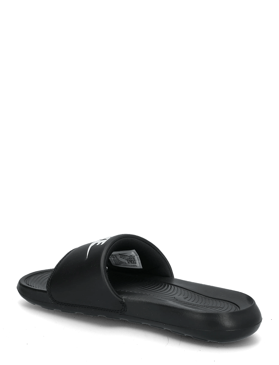 Nike - W NIKE VICTORI ONE SLIDE - sandaler & tofflor - black/white-black - 1