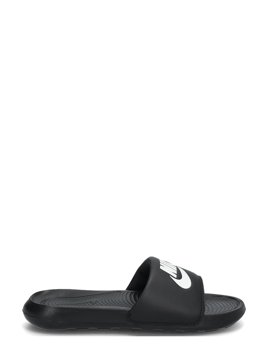 Nike - W NIKE VICTORI ONE SLIDE - sandaalid ja sussid - black/white-black - 2