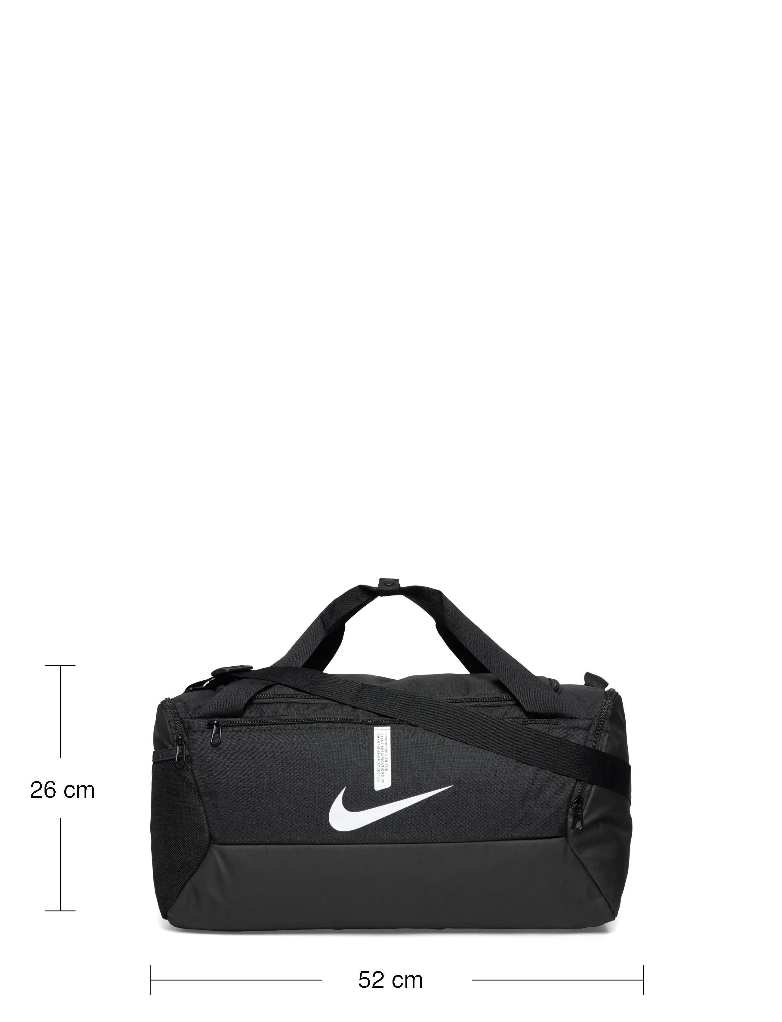 Nike - Nike Academy Team - gym bags - black/black/white - 3