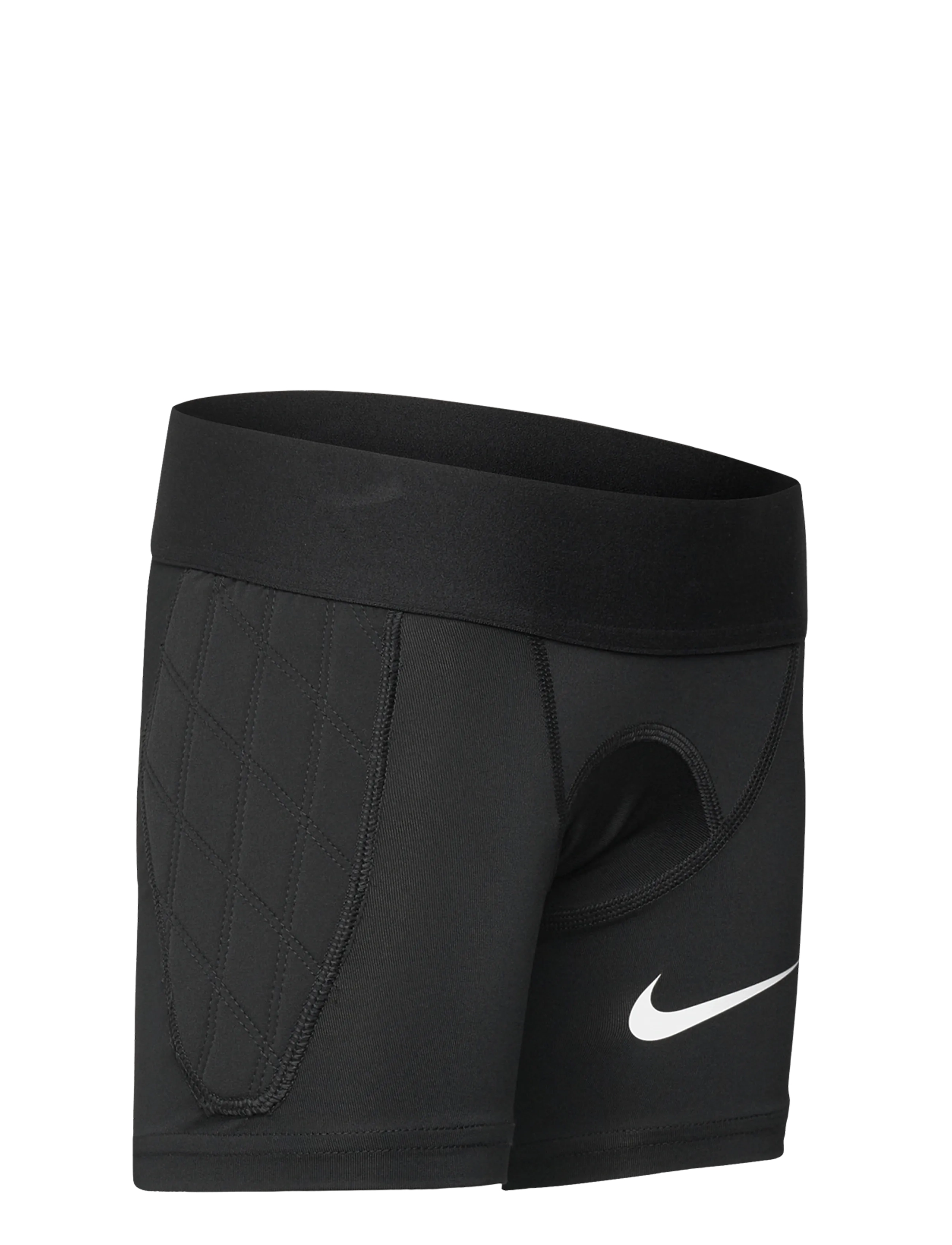 Nike - NIKE DRI-FIT PADDED GOALKEEPER SHORT - sportsshorts - black/black/white - 2