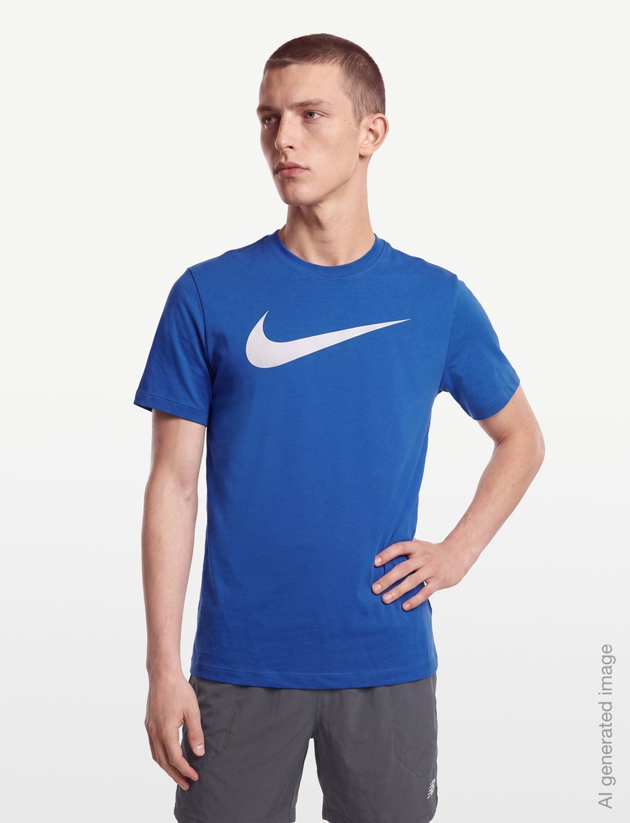 Nike - Nike Dri-FIT Park T-Shirt Men - kortærmede t-shirts - royal blue/white - 3