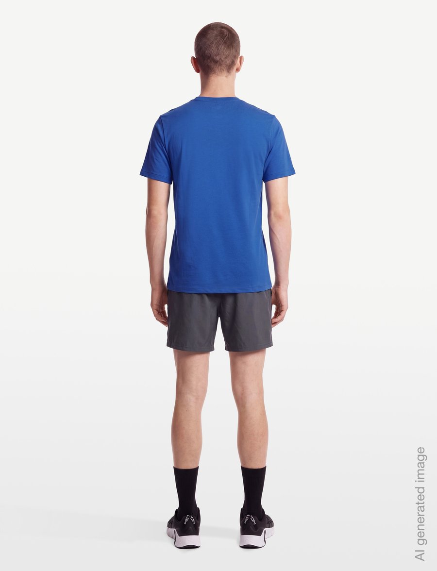 Nike - Nike Dri-FIT Park T-Shirt Men - kortærmede t-shirts - royal blue/white - 4