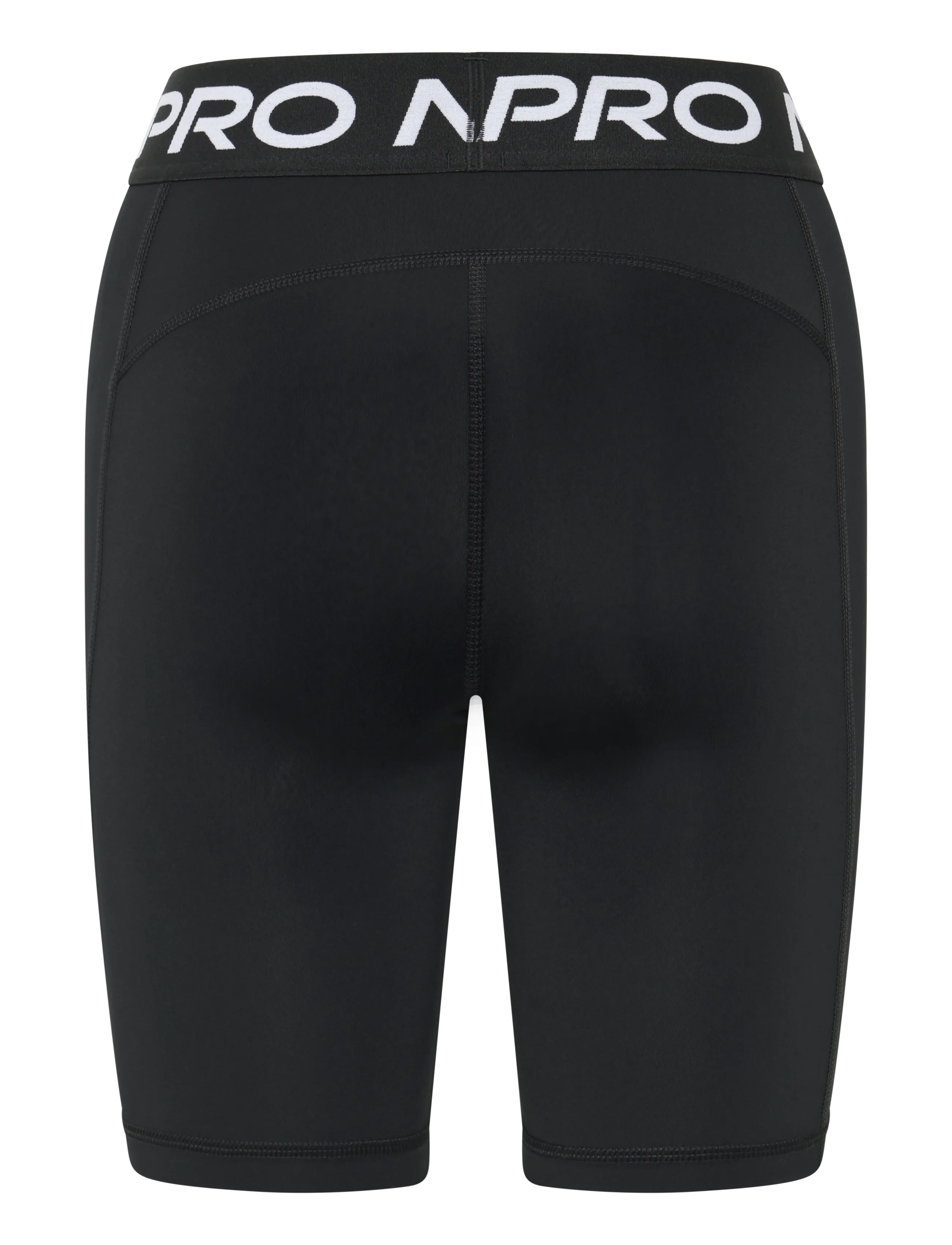Nike - W NP 365 SHORT 8IN - black/white - 1