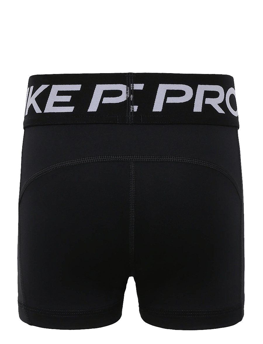 Nike - NIKE PRO BIG KIDS" (GIRLS) 3 - sport shorts - black/white - 1
