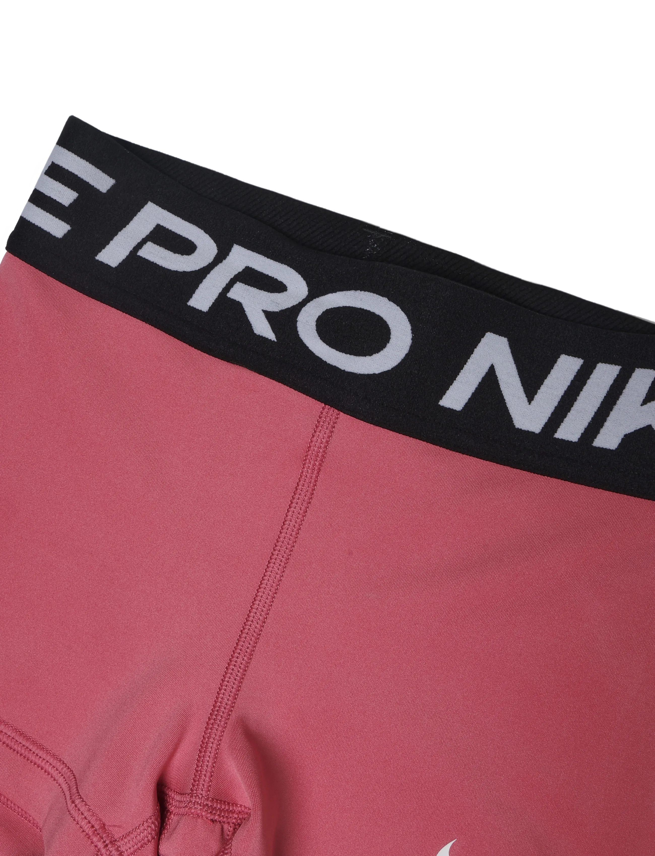 Nike - NIKE PRO BIG KIDS" (GIRLS) 3 - sportsshorts - peony/white - 2