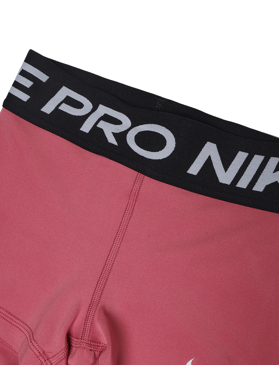 Nike - NIKE PRO BIG KIDS" (GIRLS) 3 - sportsshorts - peony/white - 2