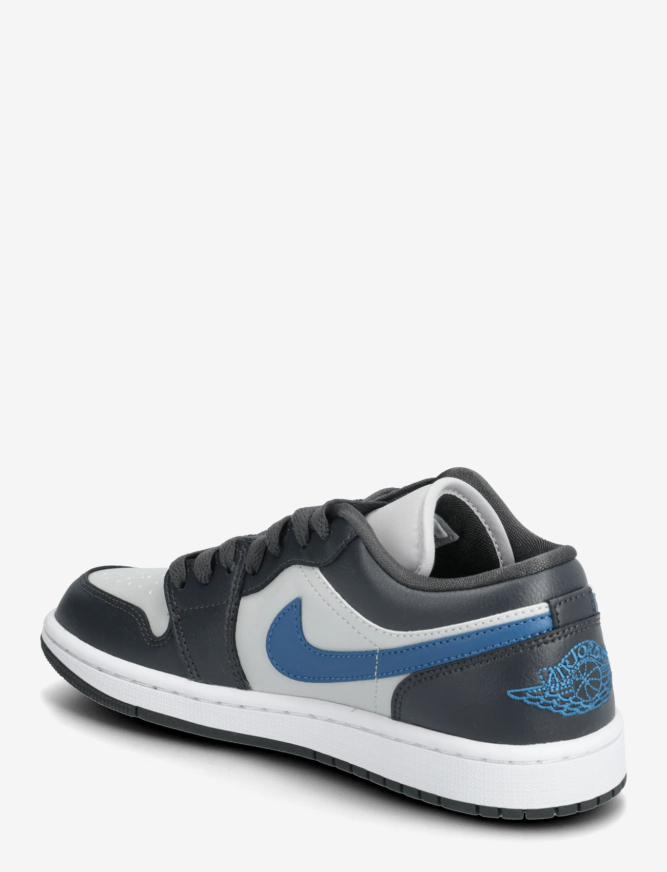 Nike - NIKE Air Jordan 1 Low - lave sneakers - anthracite/industrial blue/neutral grey - 2