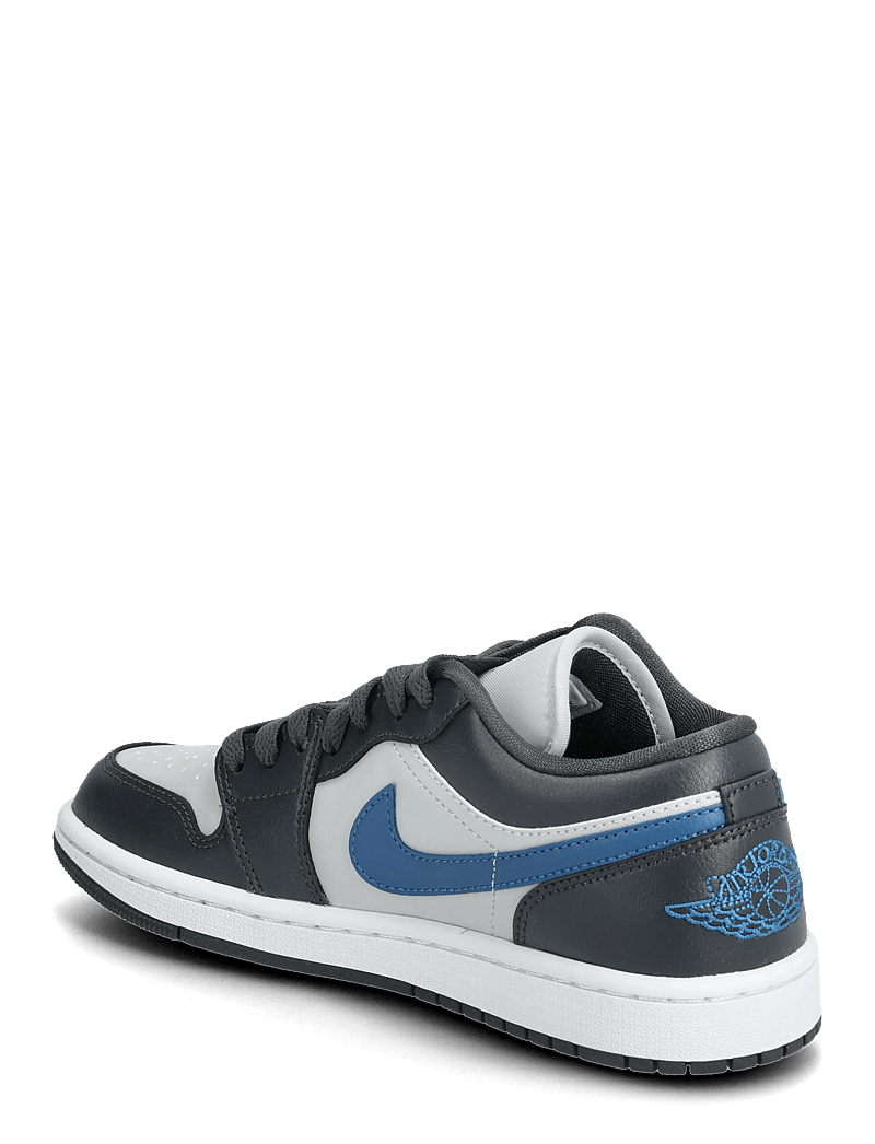Nike - NIKE Air Jordan 1 Low - lave sneakers - anthracite/industrial blue/neutral grey - 2