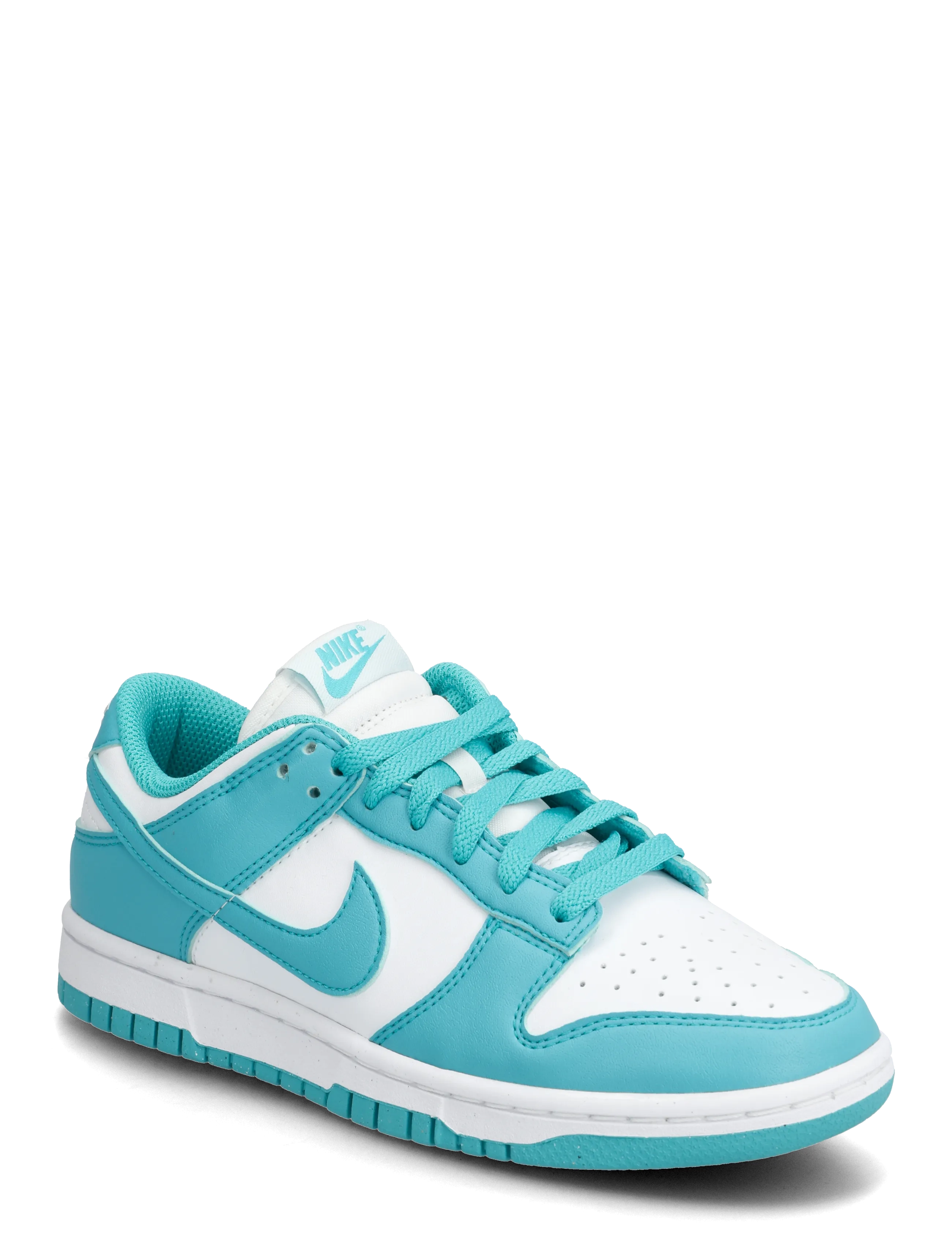 Nike Dunk Low - Jalanõud - WHITE/DUSTY CACTUS / blue