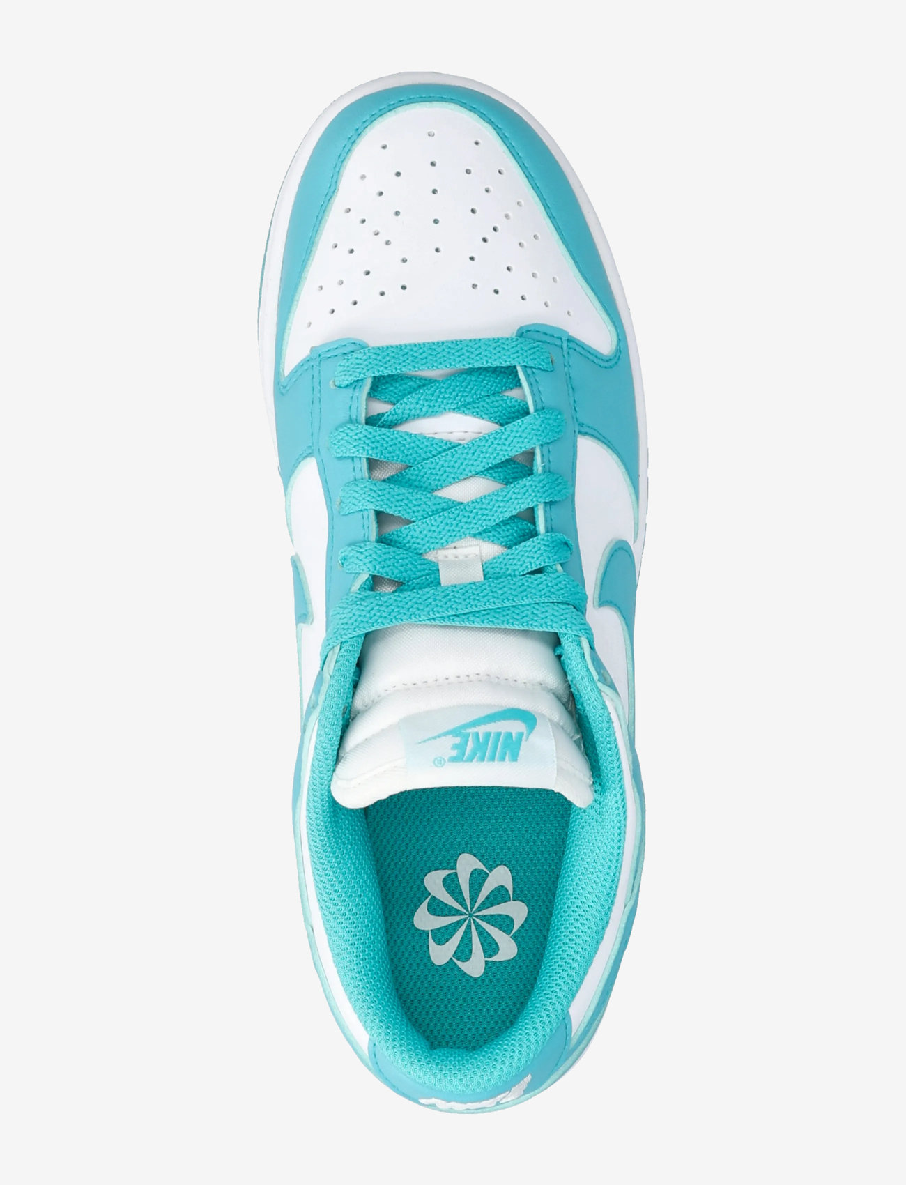 Nike - Dunk Low - låga sneakers - white/dusty cactus - 3
