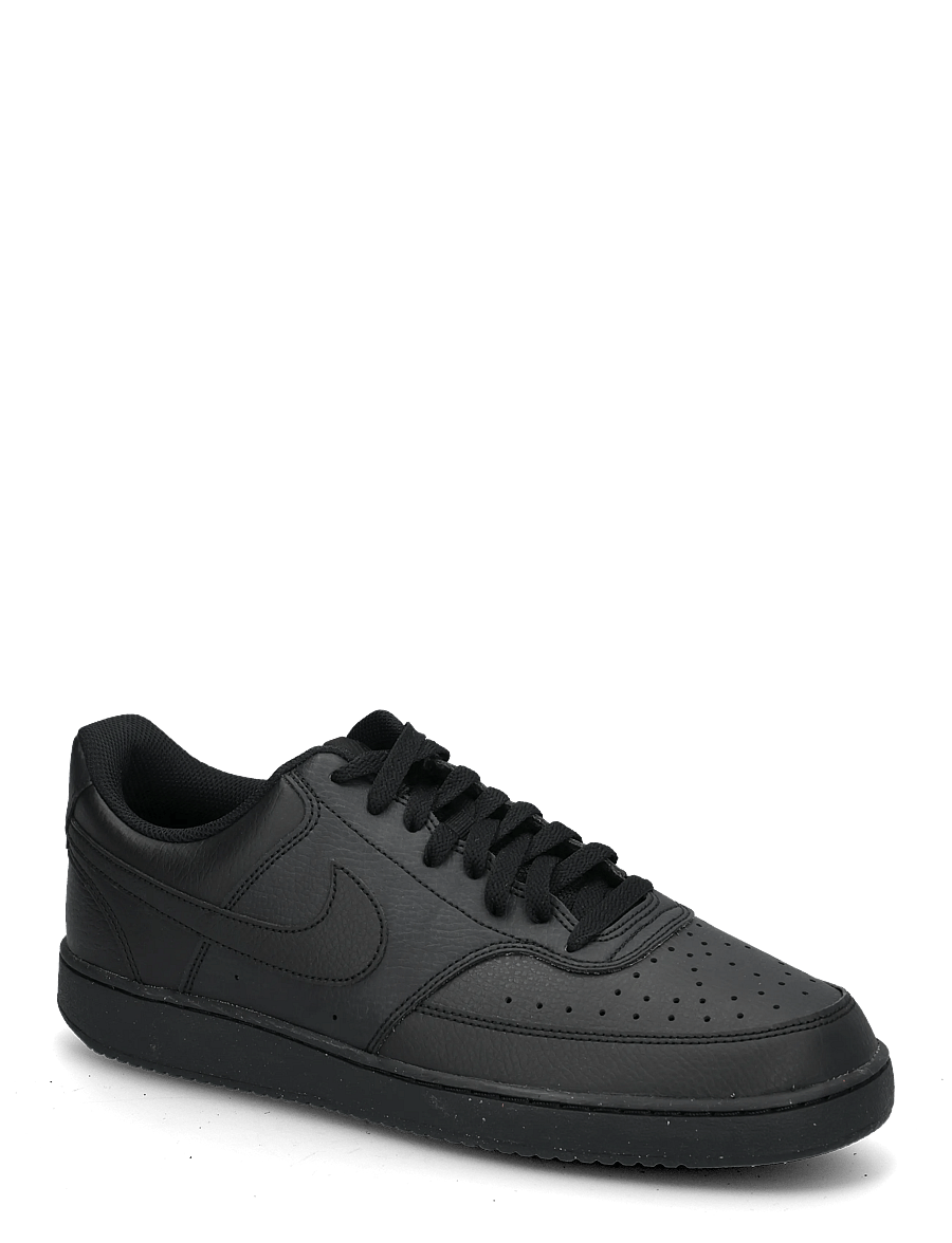 Nike - NIKE COURT VISION LO NN - lave sneakers - black/black-black - 0