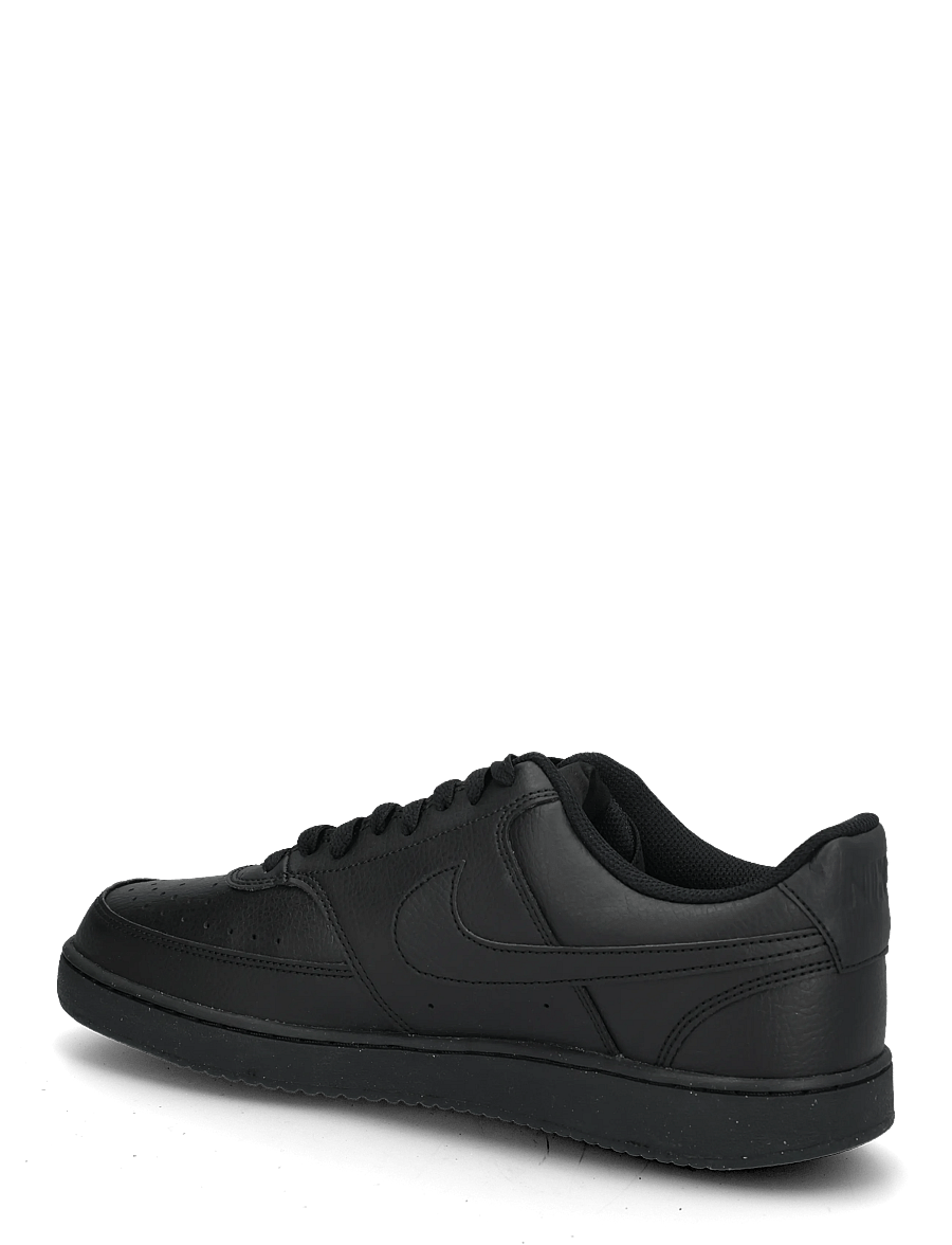 Nike - NIKE COURT VISION LO NN - lave sneakers - black/black-black - 1