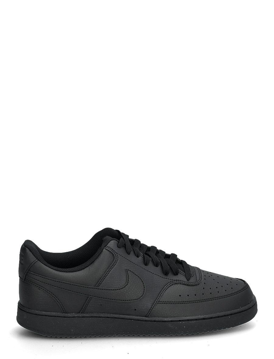 Nike - NIKE COURT VISION LO NN - lave sneakers - black/black-black - 2