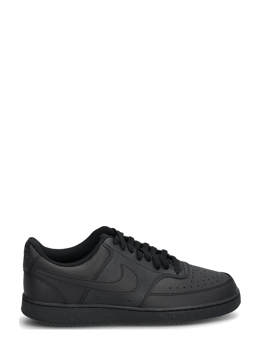 Nike - NIKE COURT VISION LO NN - låga sneakers - black/black-black - 2