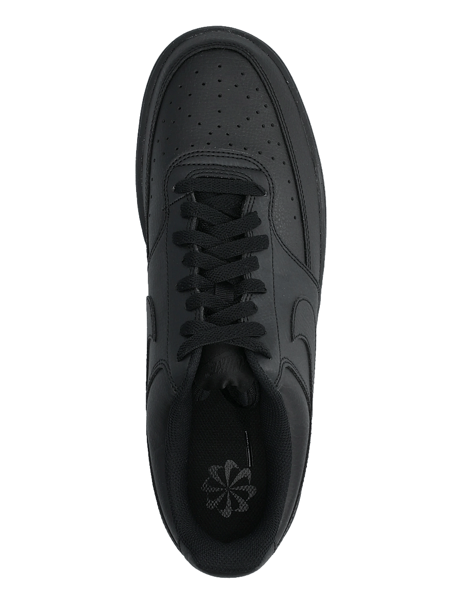 Nike - NIKE COURT VISION LO NN - låga sneakers - black/black-black - 3