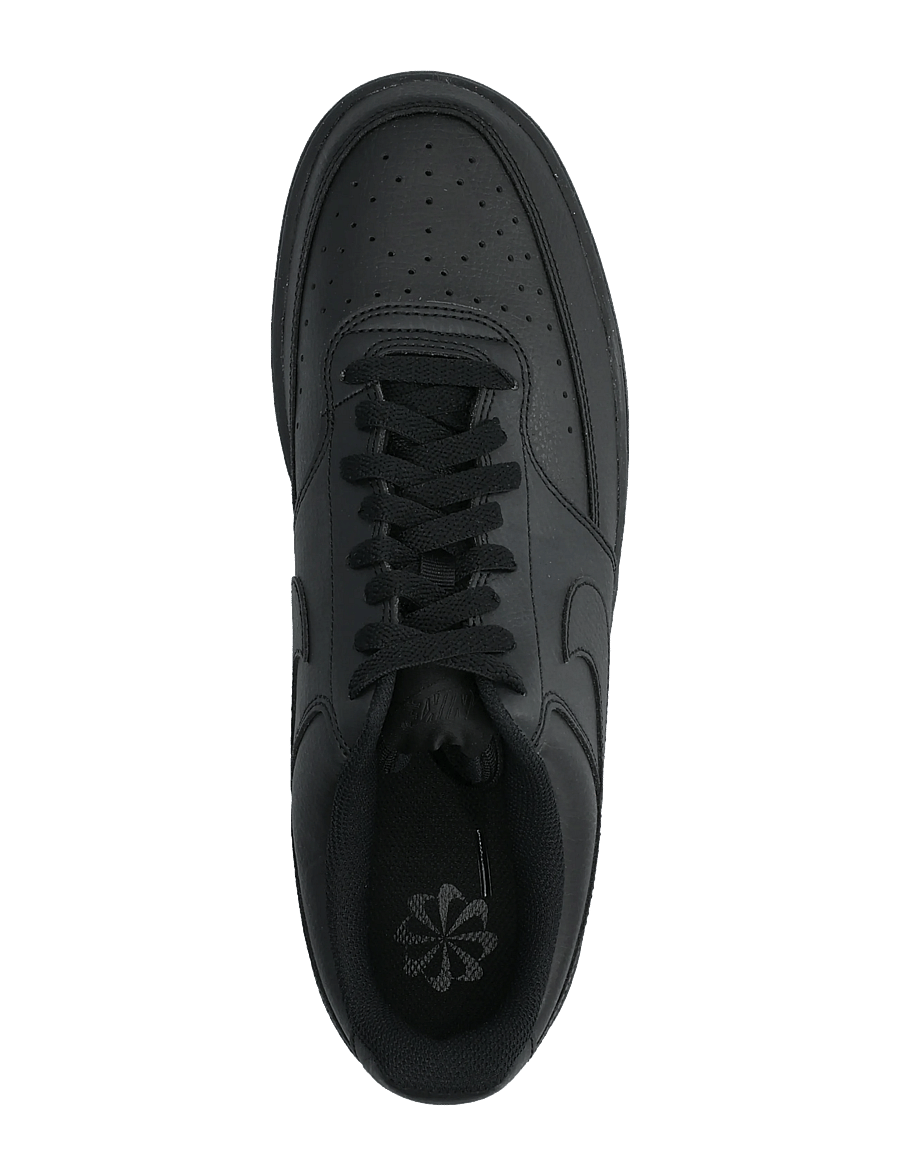 Nike - NIKE COURT VISION LO NN - lave sneakers - black/black-black - 3