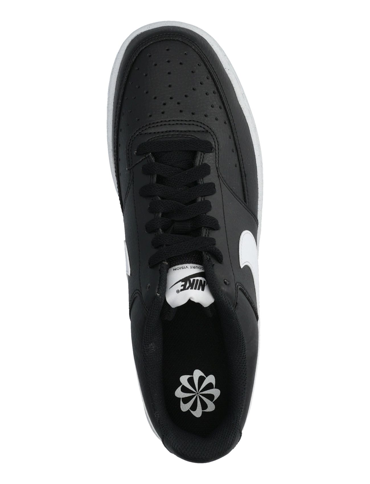 Nike - NIKE COURT VISION LO NN - niedriger schnitt - black/white-black - 3