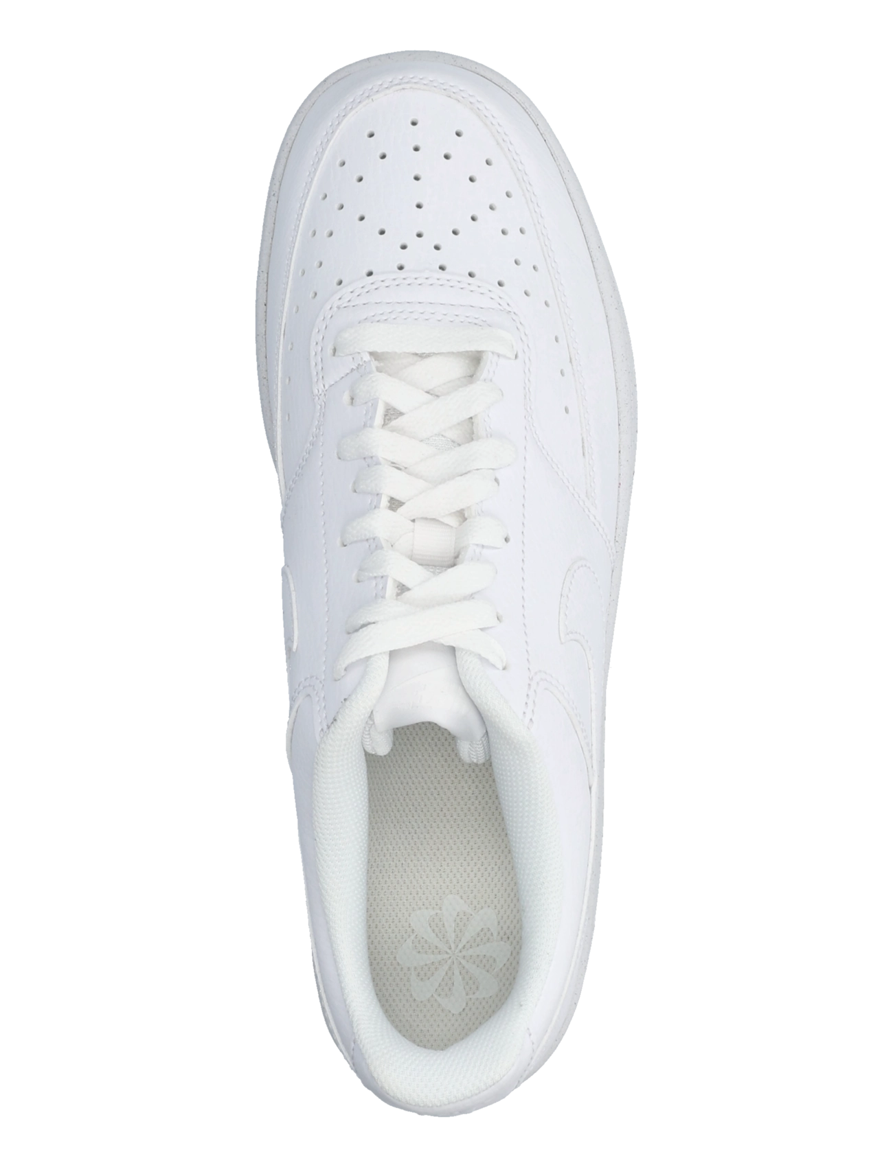 Nike - NIKE COURT VISION LO NN - low tops - white/white-white - 3