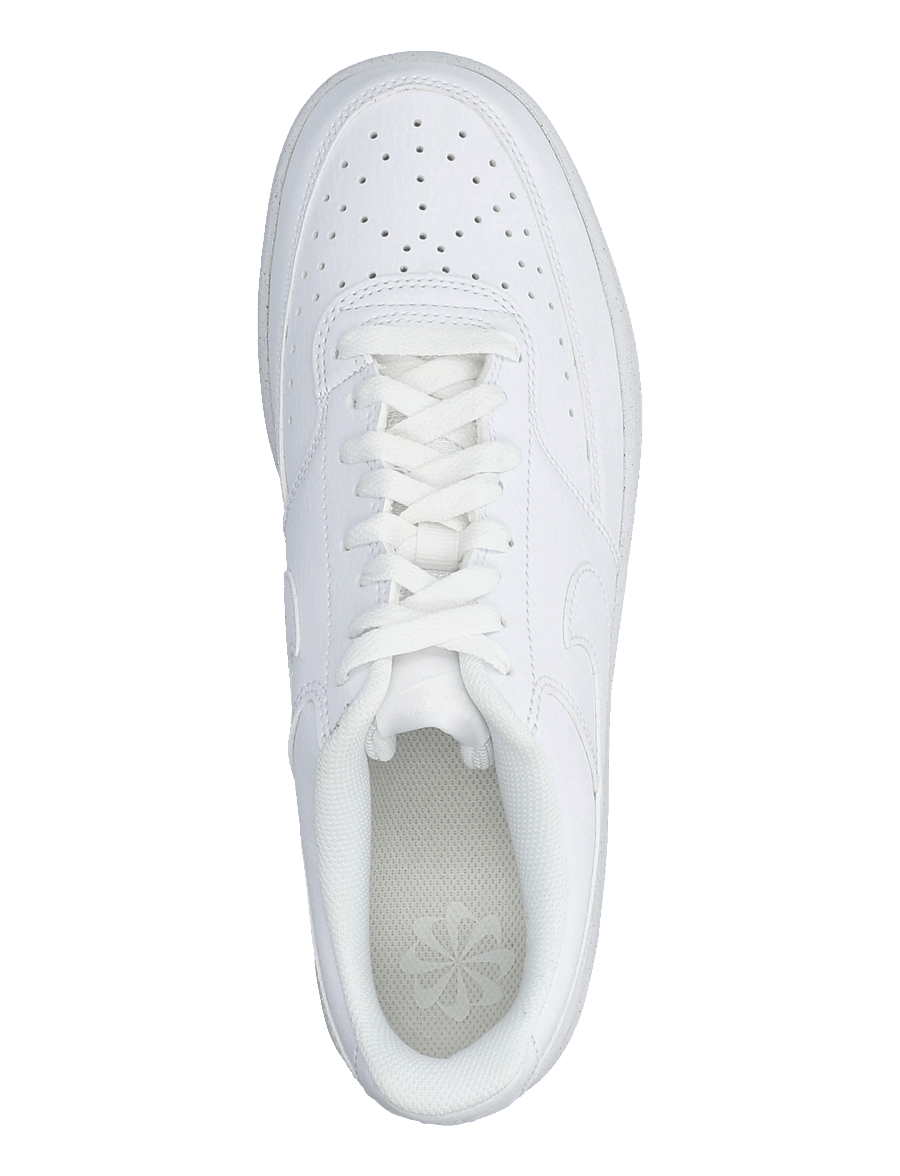 Nike - NIKE COURT VISION LO NN - low tops - white/white-white - 3