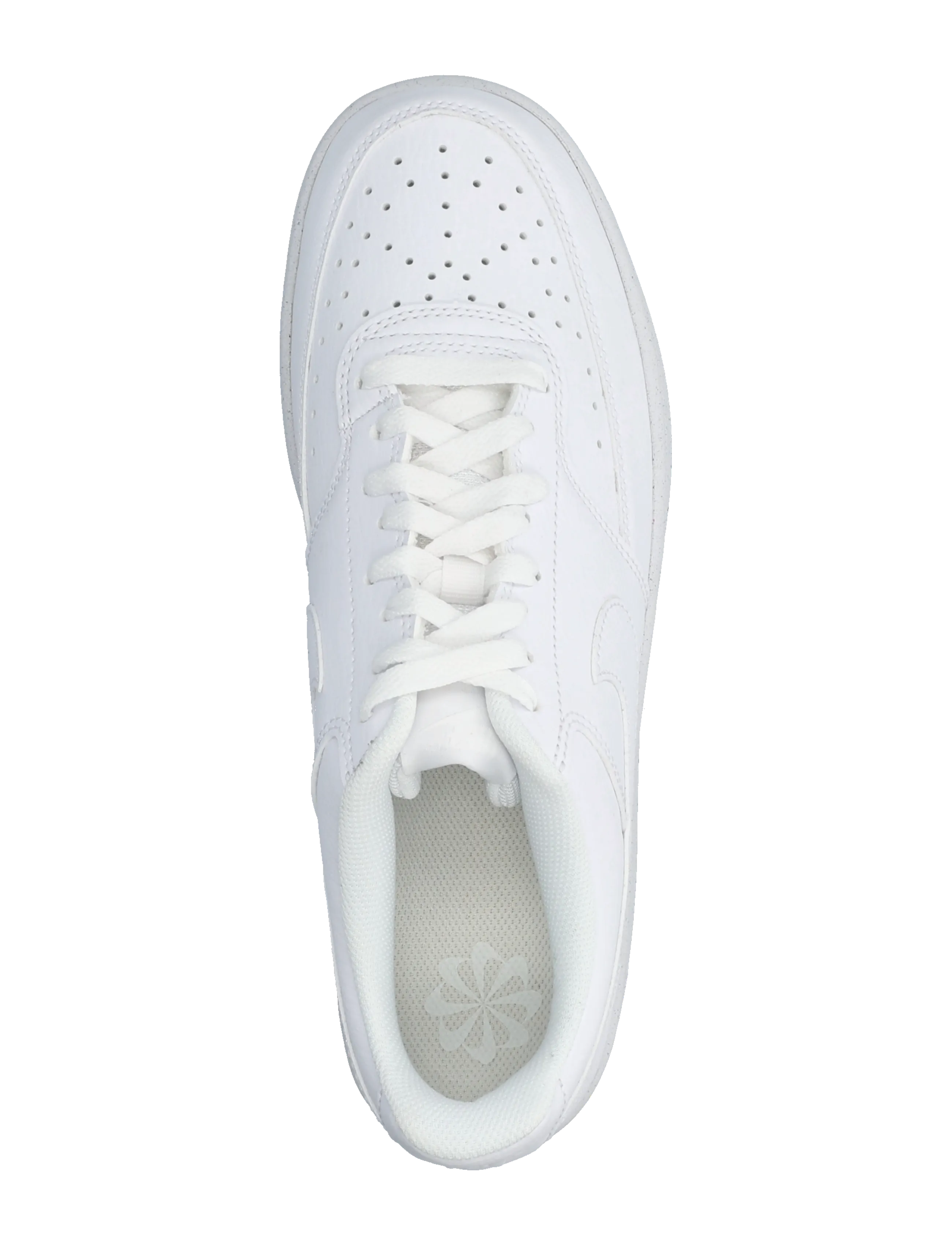 Nike - NIKE COURT VISION LO NN - herbstersparnisse - white/white-white - 3