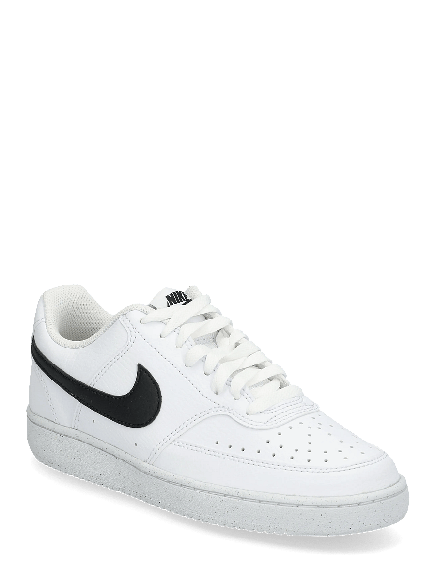 Nike - W NIKE COURT VISION LO NN - niedrige sneakers - white/black-white - 0