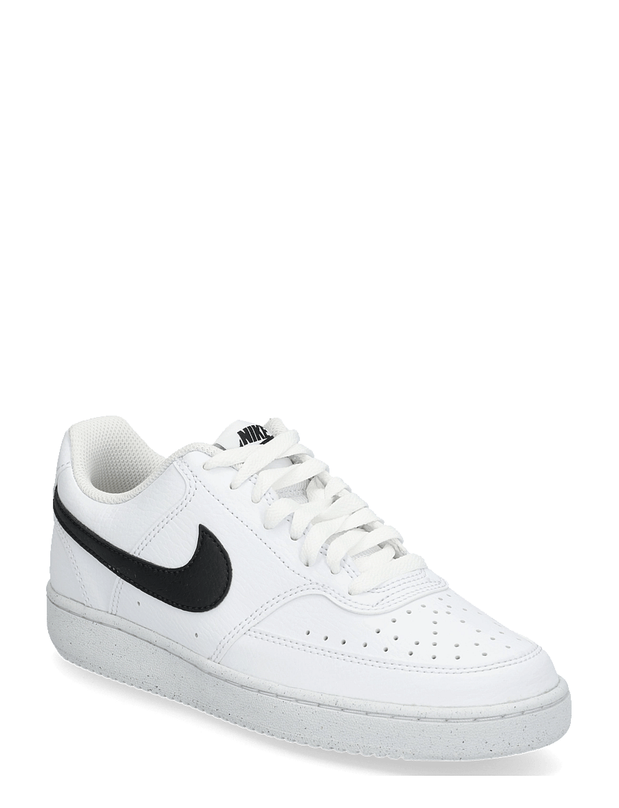Nike - W NIKE COURT VISION LO NN - niedrige sneakers - white/black-white - 0