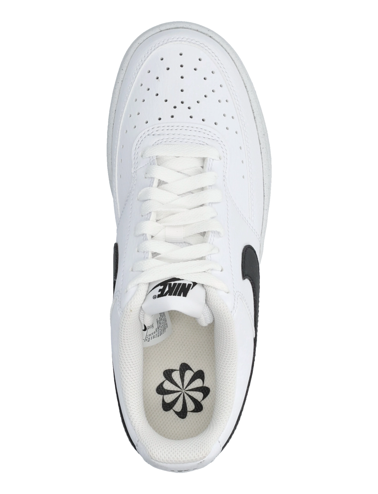 Nike - W NIKE COURT VISION LO NN - niedrige sneakers - white/black-white - 3