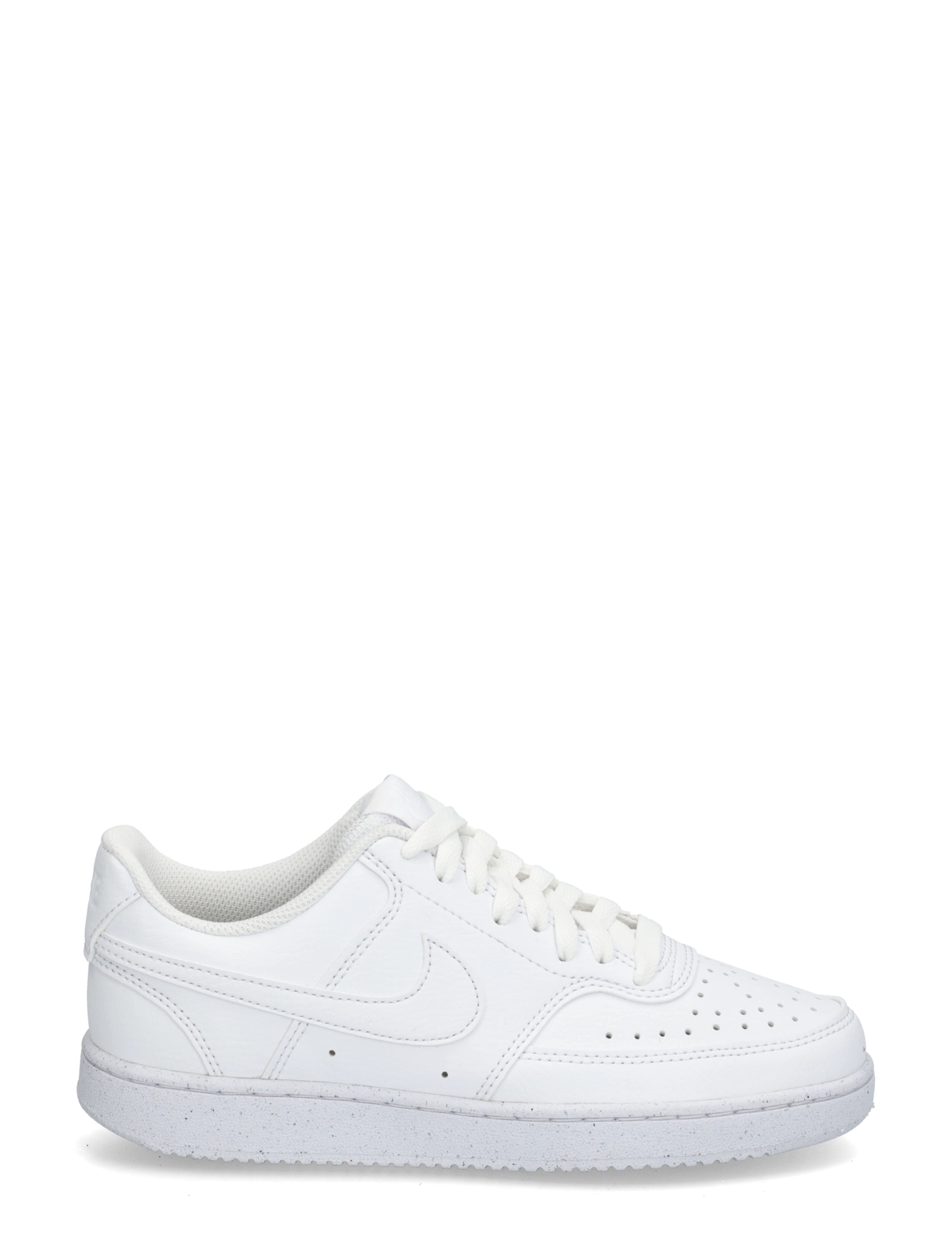 Nike - W NIKE COURT VISION LO NN - low top sneakers - white/white-white - 2