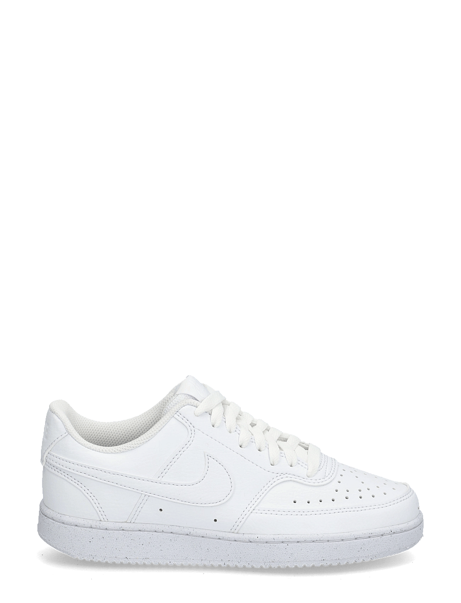 Nike - W NIKE COURT VISION LO NN - lave sneakers - white/white-white - 2